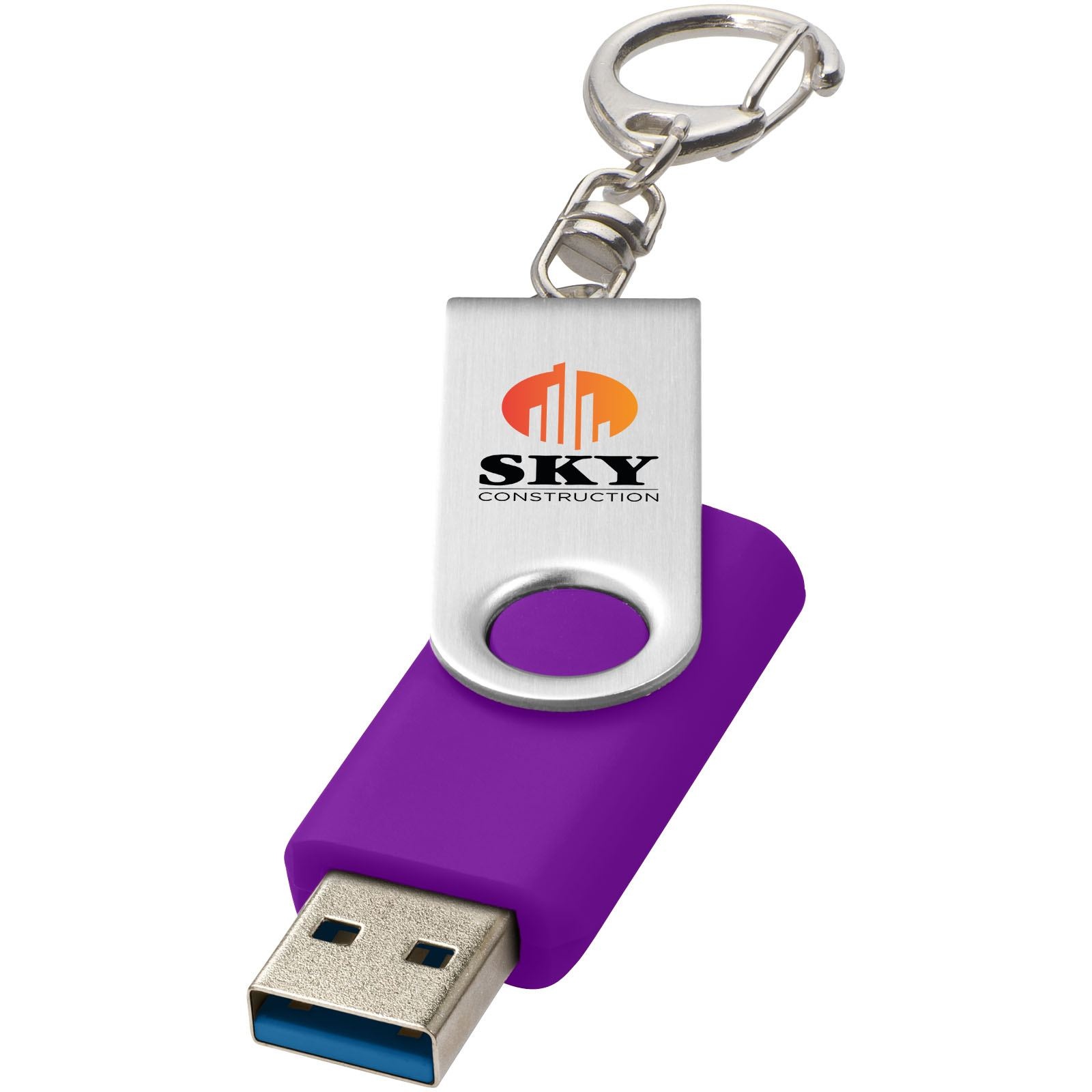 Clé USB 3.0 Rotate avec porte-clés 35