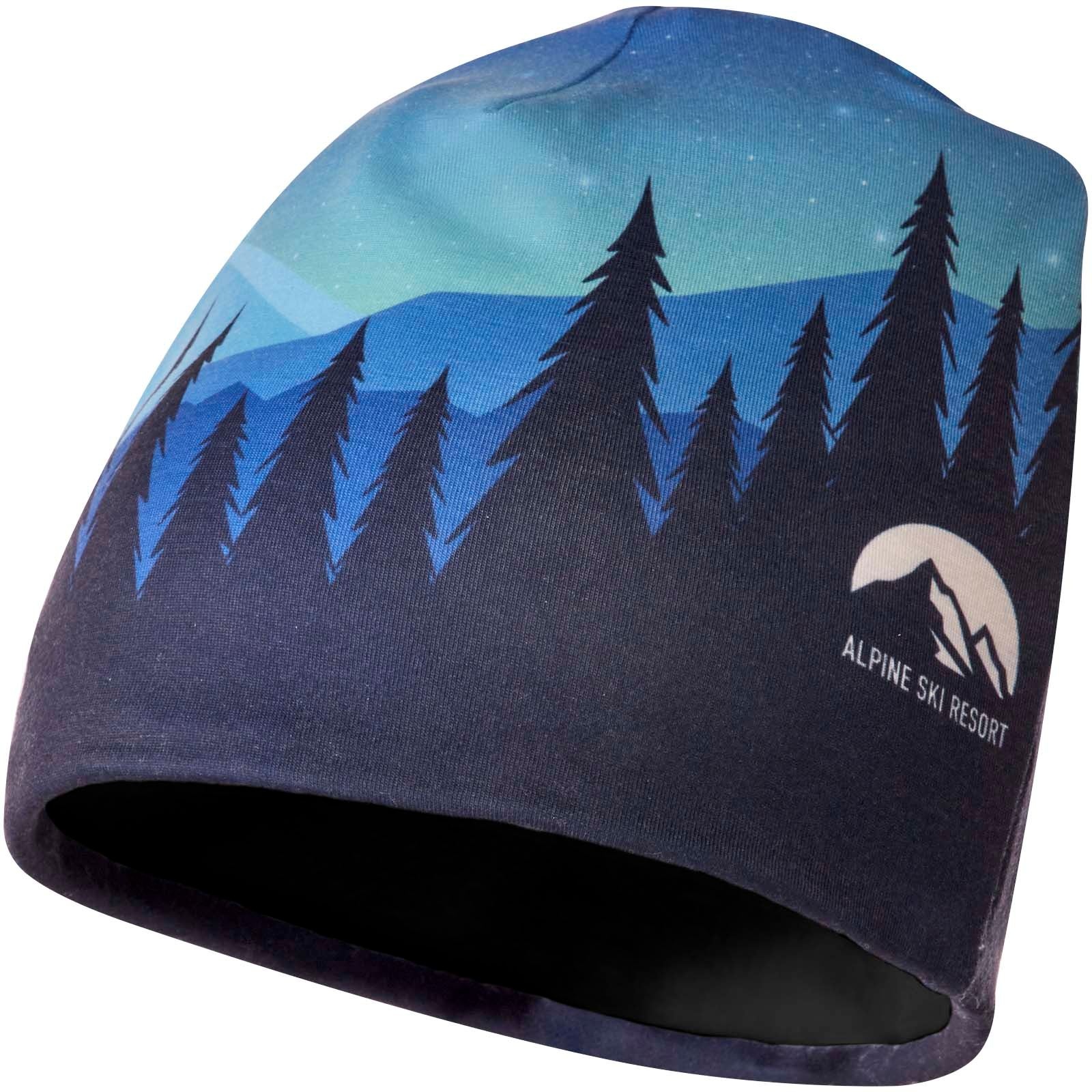 Bonnet en rPET avec impression par sublimation et couche en polaire Loki 2