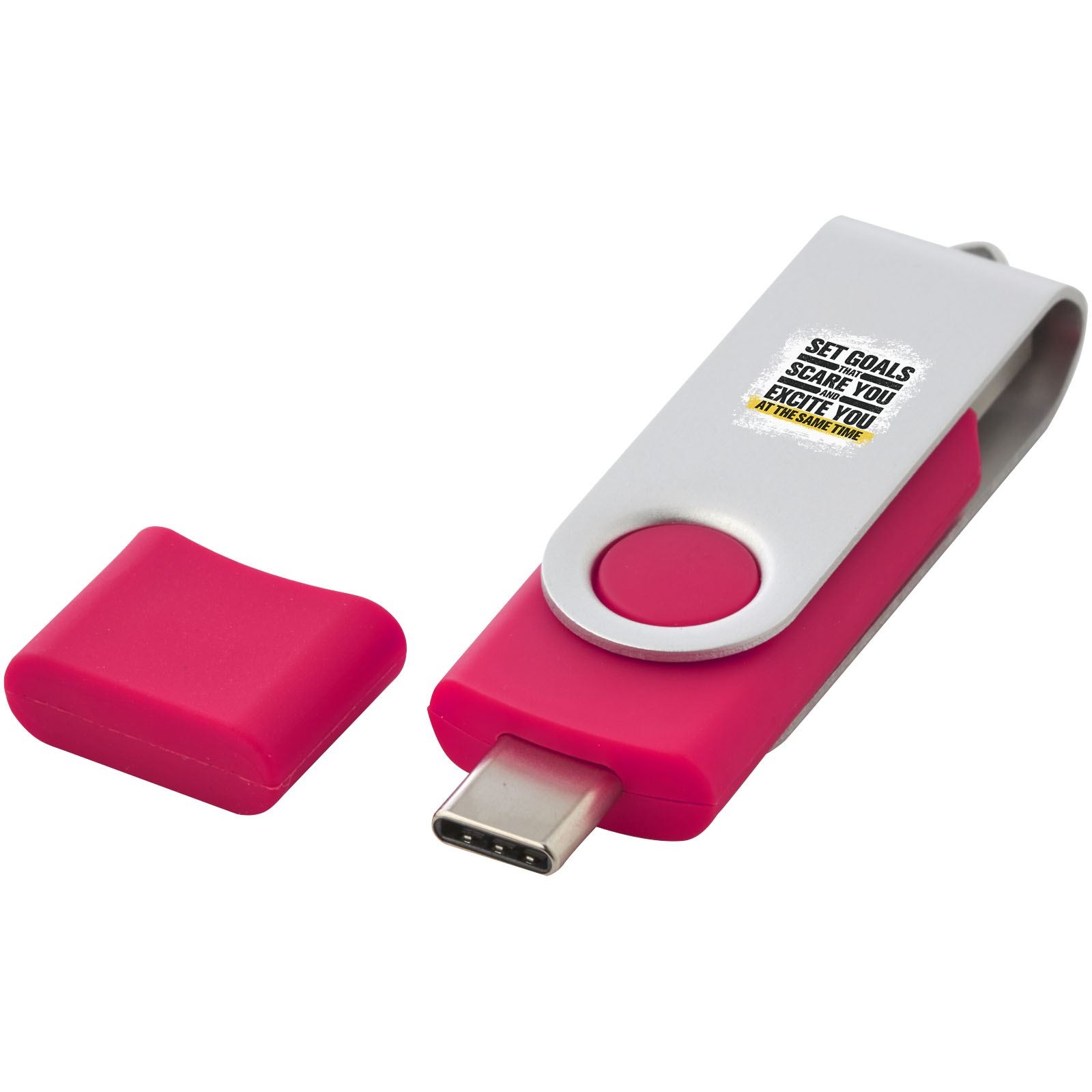 Clé USB-C rotative OTG 19
