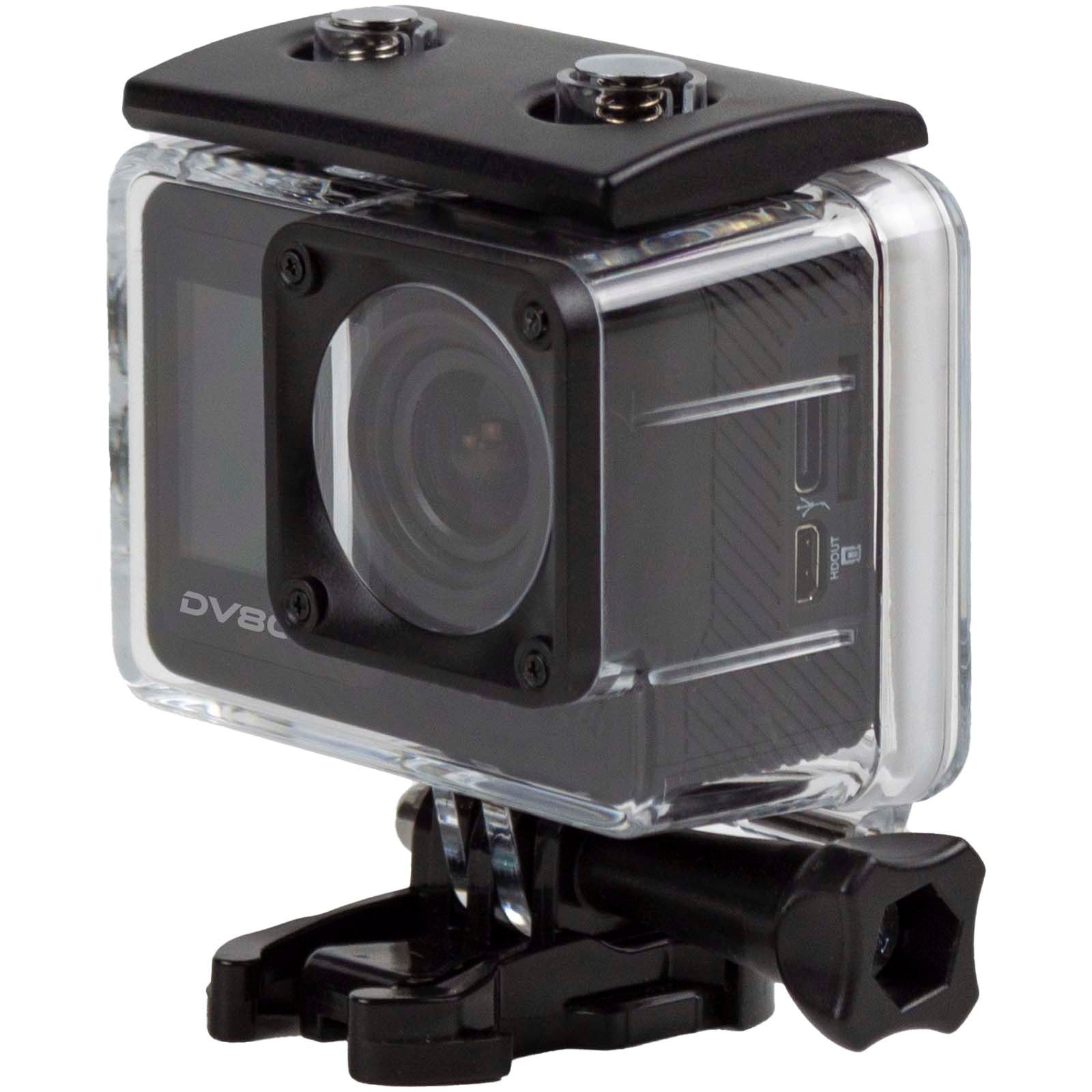 Caméra d’action Prixton DV800 à double écran 5K 2