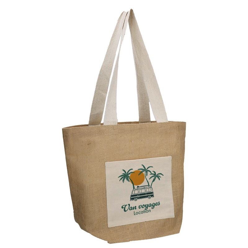 Sac shopping FAROL en jute