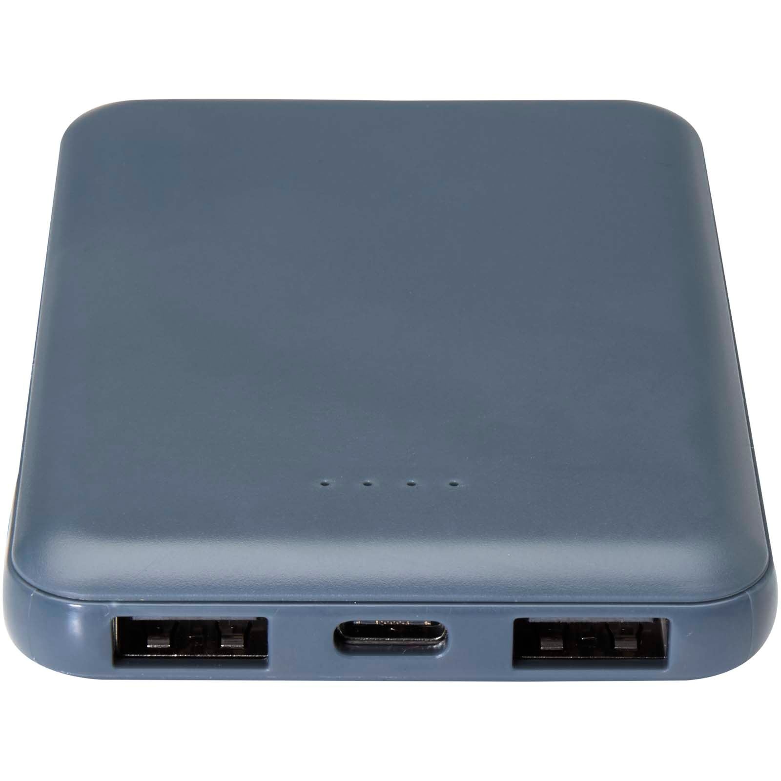 Batterie de secours en plastique recyclé Asama type-C de 5 000 mAh 25