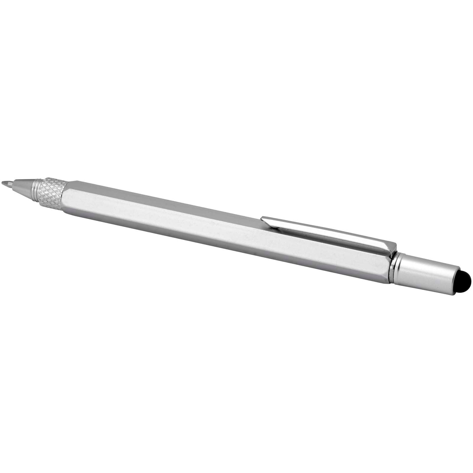 Stylo multifonction Dora en aluminium recyclé (encre noire) 6