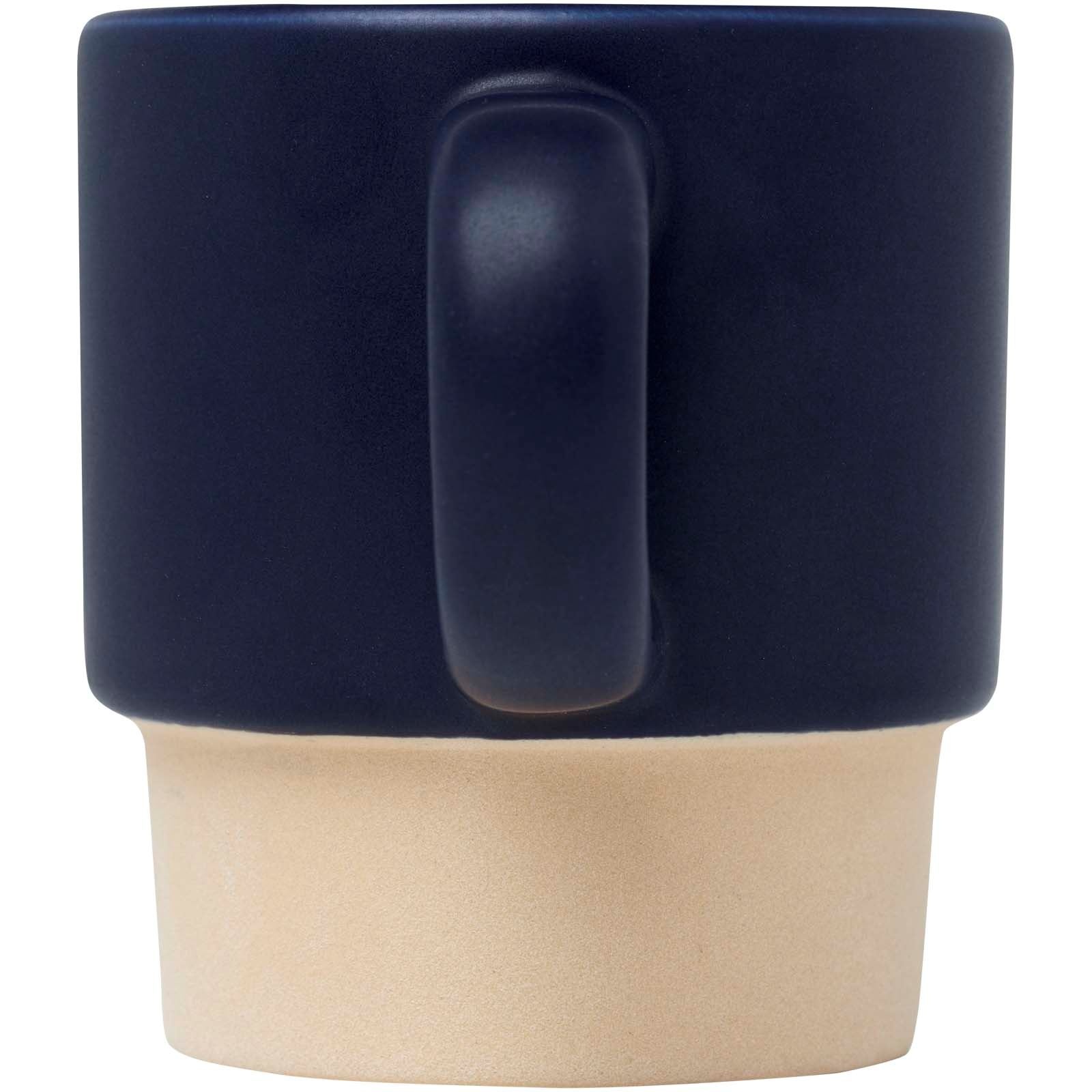 Tasse à espresso empilable Olympia de 130 ml avec fond en argile 15