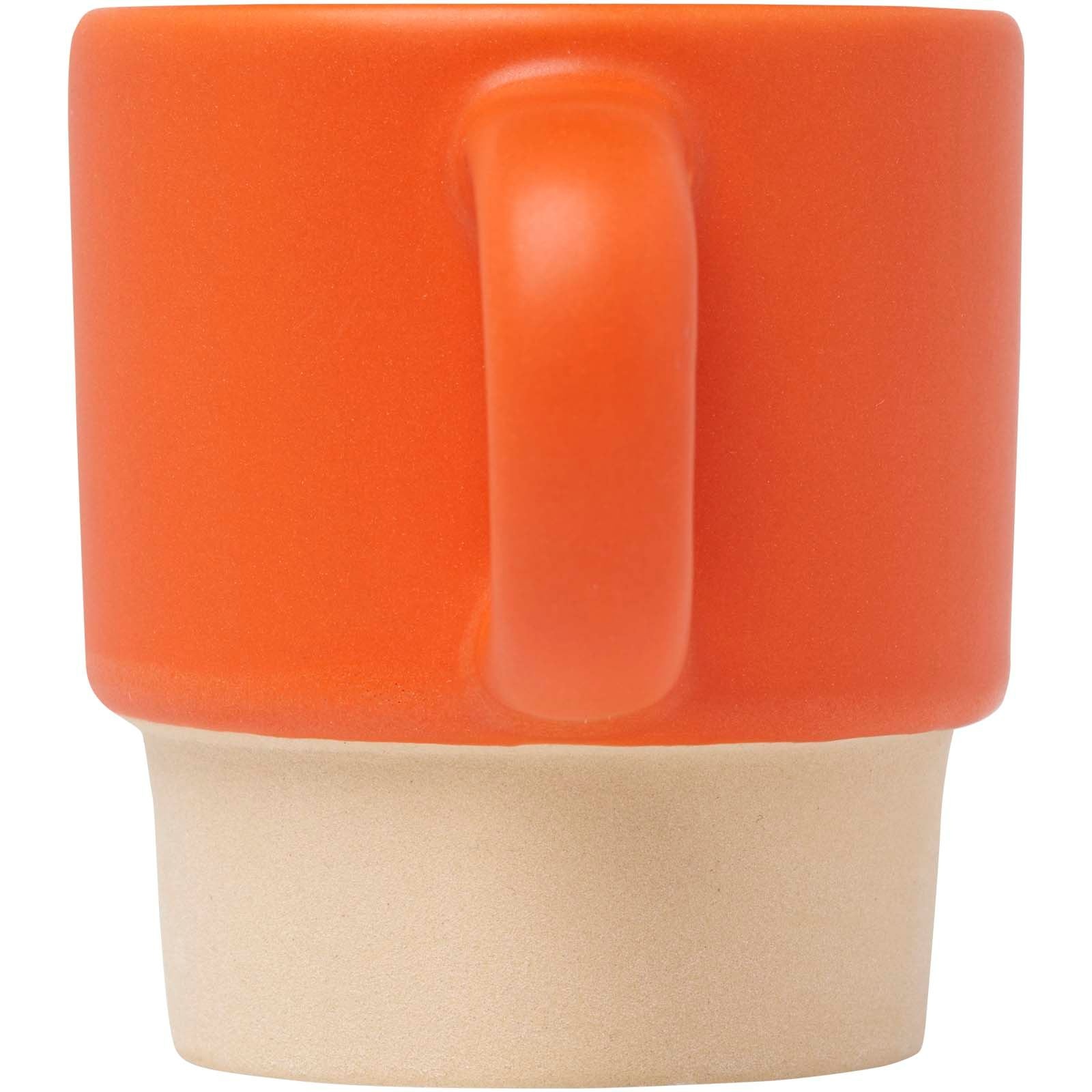 Tasse à espresso empilable Olympia de 130 ml avec fond en argile 16