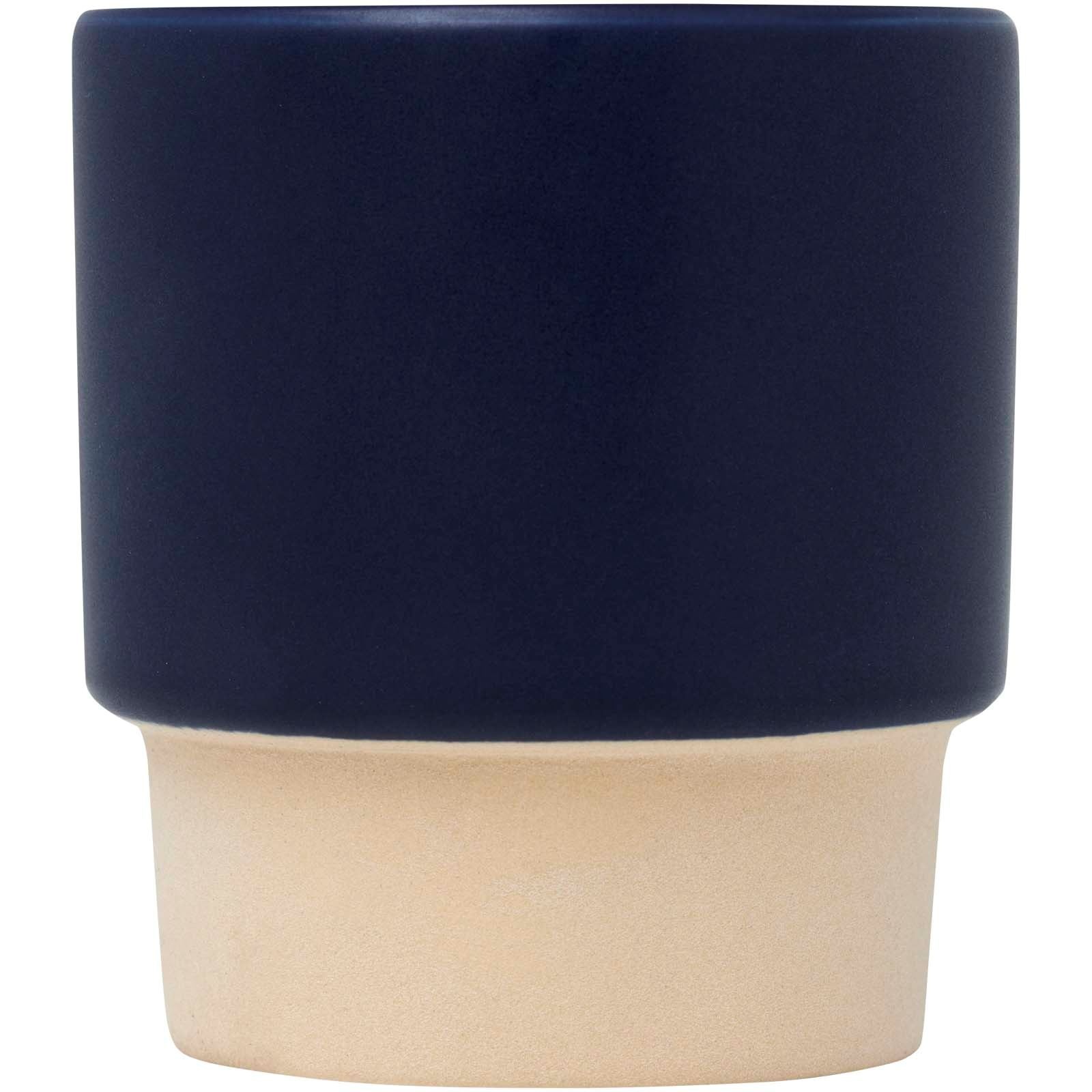 Tasse à espresso empilable Olympia de 130 ml avec fond en argile 7