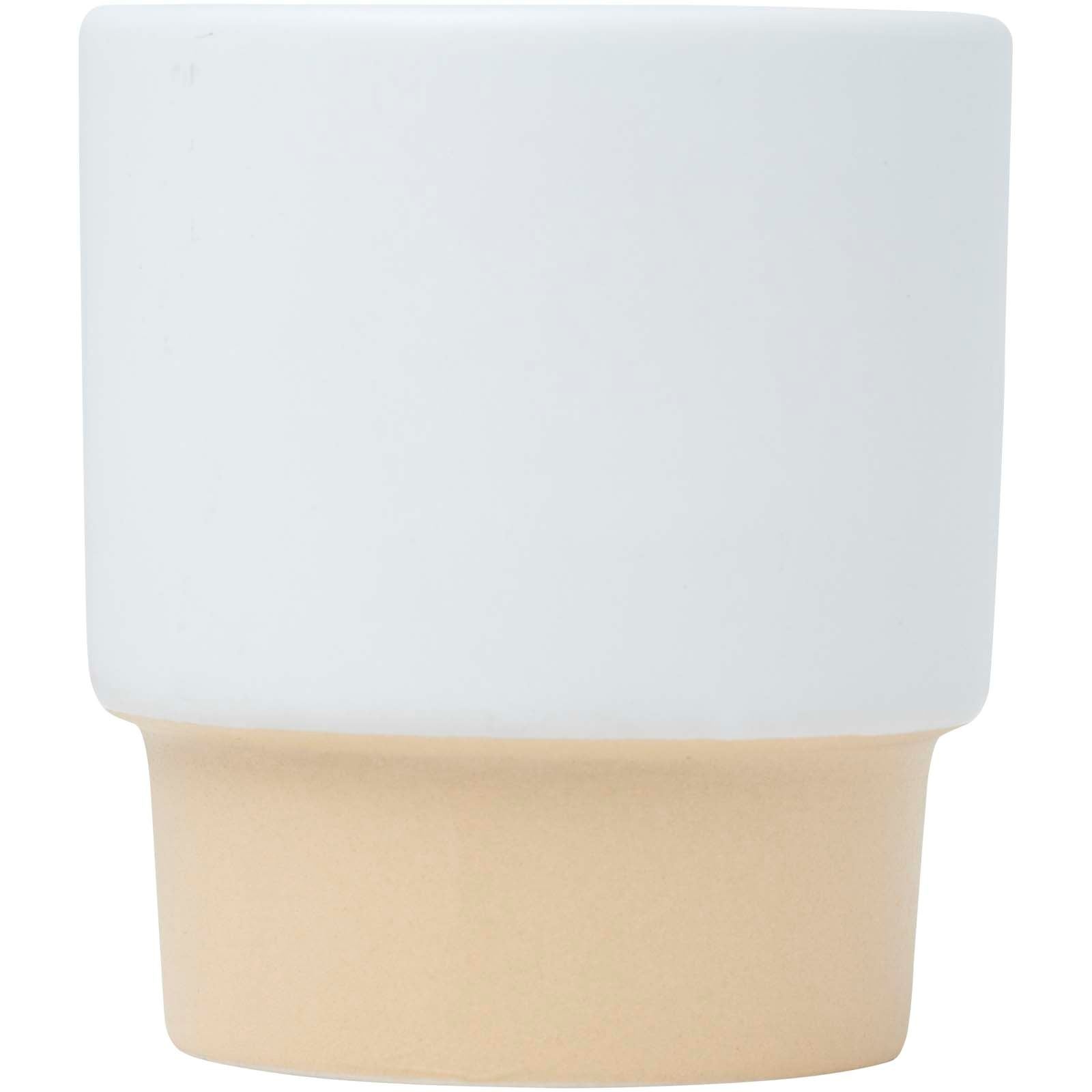 Tasse à espresso empilable Olympia de 130 ml avec fond en argile 9