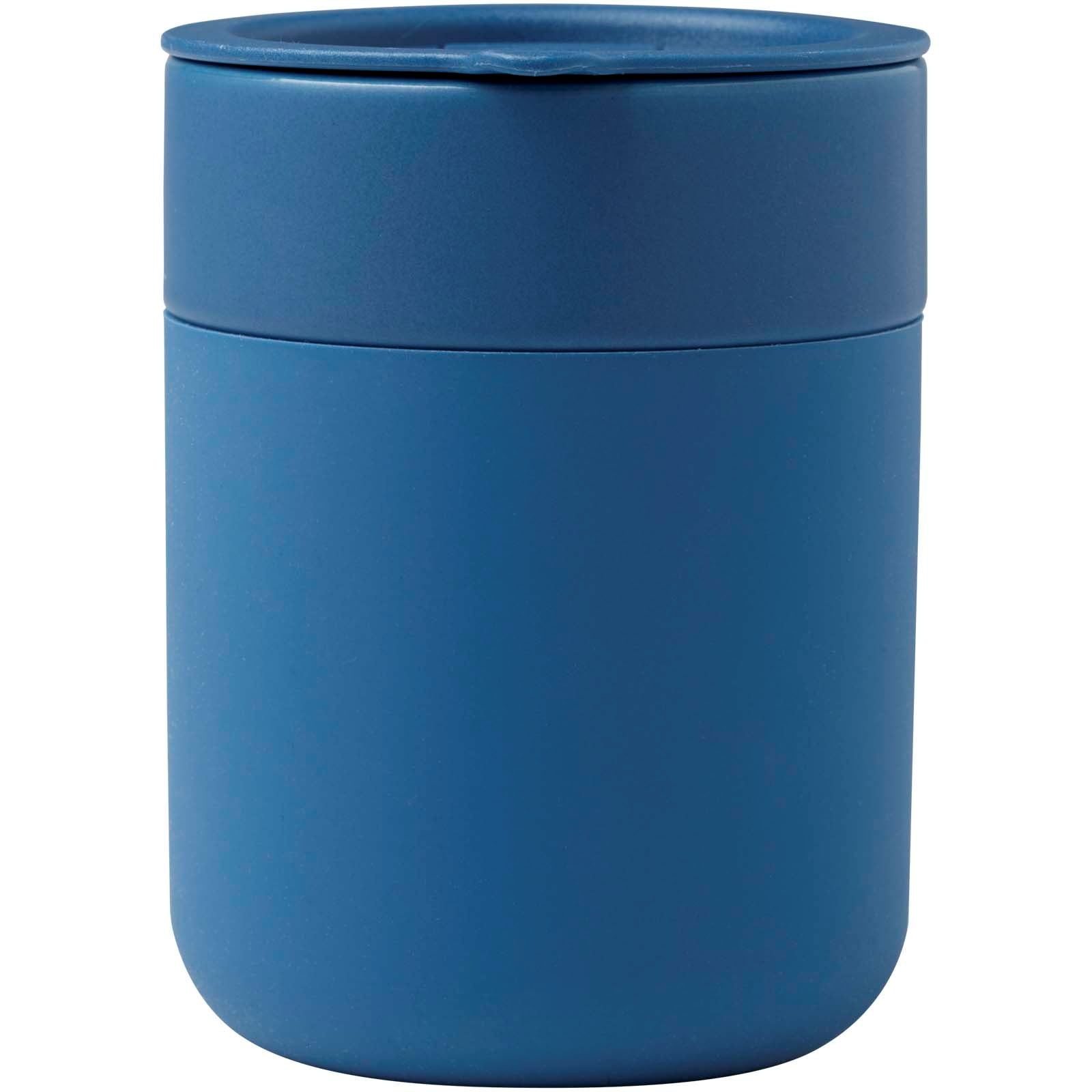 Gobelet en céramique Java de 330 ml avec revêtement en silicone et couvercle en plastique 7