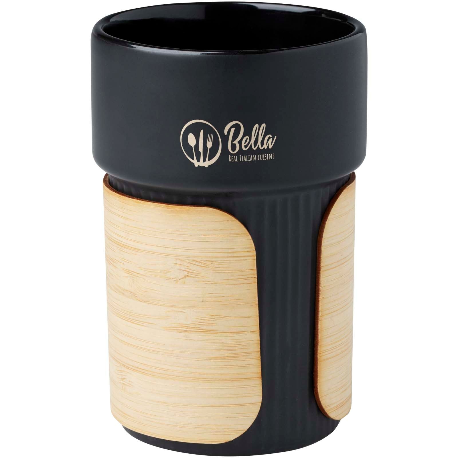 Gobelet Fika de 340 ml avec couvercle en bambou 10