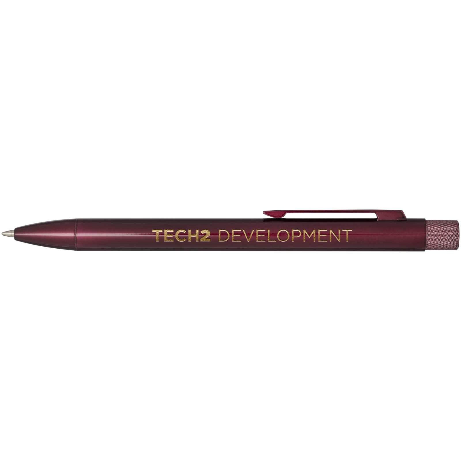 Stylo bille en laiton recyclé Beatriz (encre noire) 11