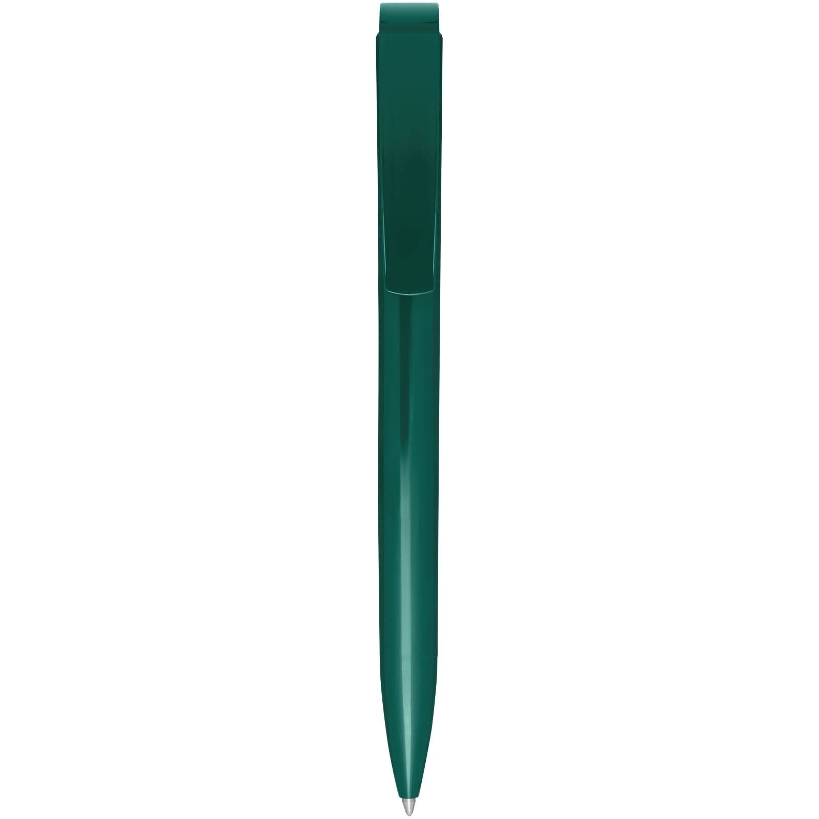 Stylo bille en plastique recyclé Lucia (encre bleue) 4