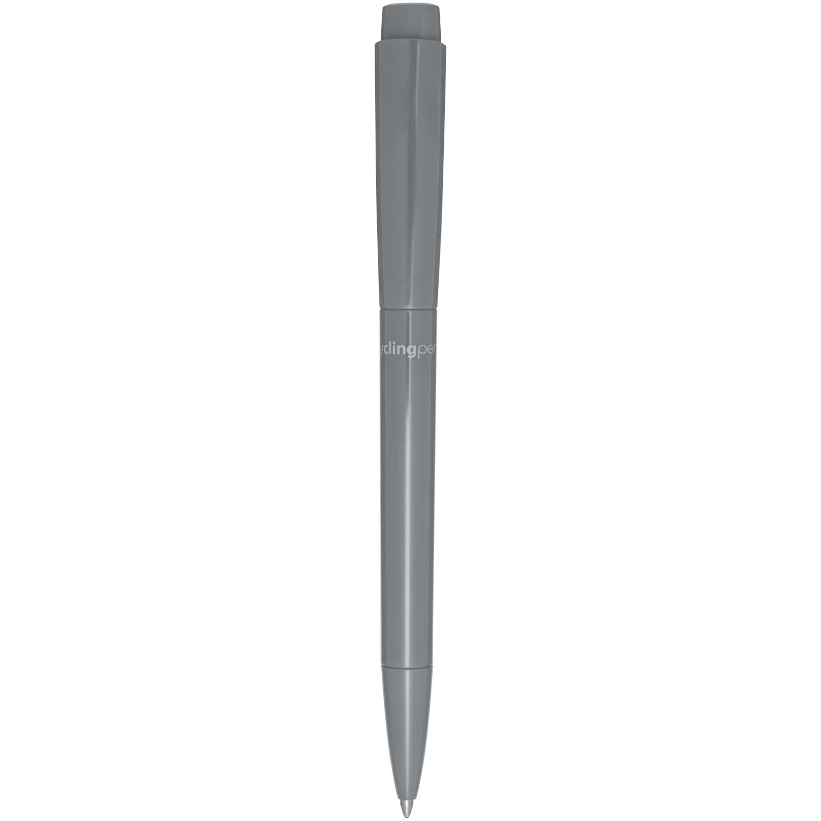 Stylo bille en plastique recyclé Martha (encre bleue) 22