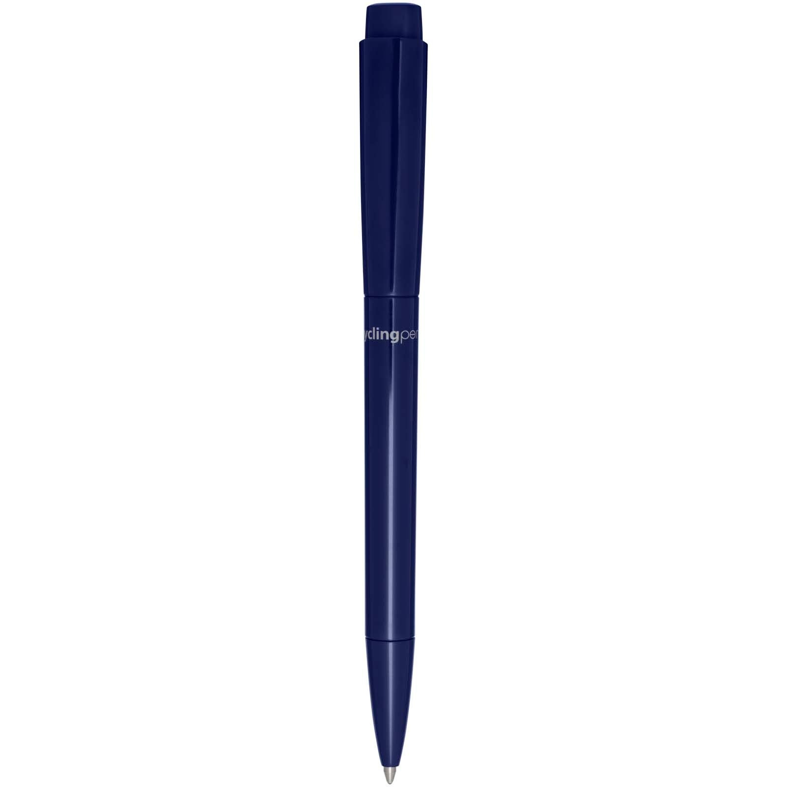 Stylo bille en plastique recyclé Martha (encre bleue) 23