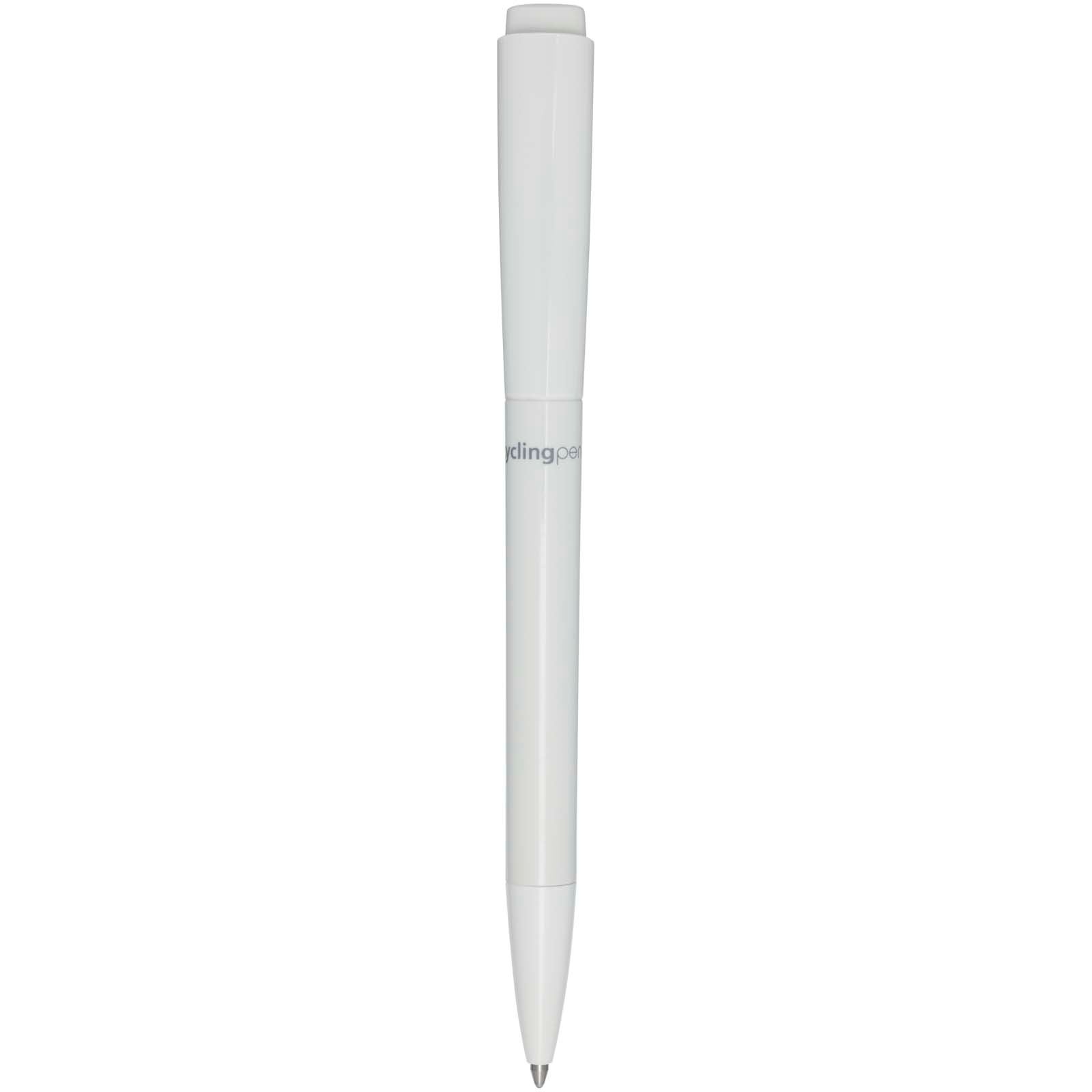 Stylo bille en plastique recyclé Martha (encre bleue) 25