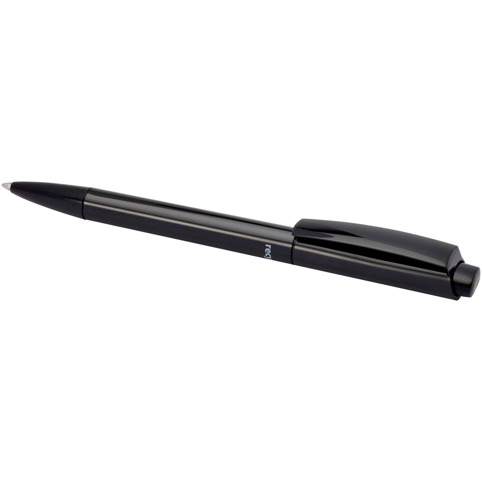 Stylo bille en plastique recyclé Martha (encre bleue) 26