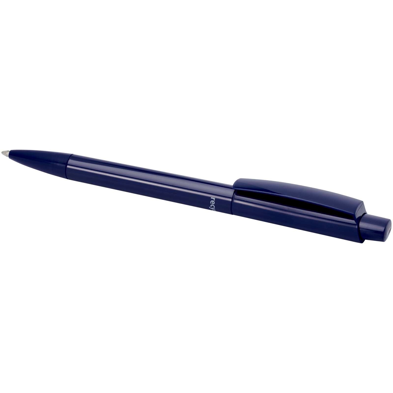 Stylo bille en plastique recyclé Martha (encre bleue) 29