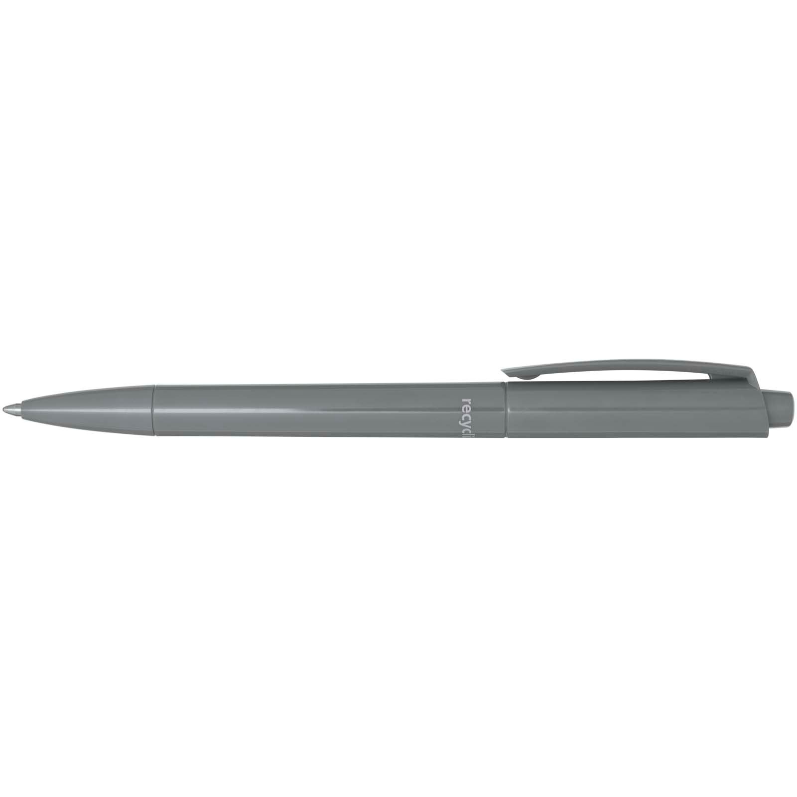 Stylo bille en plastique recyclé Martha (encre bleue) 10