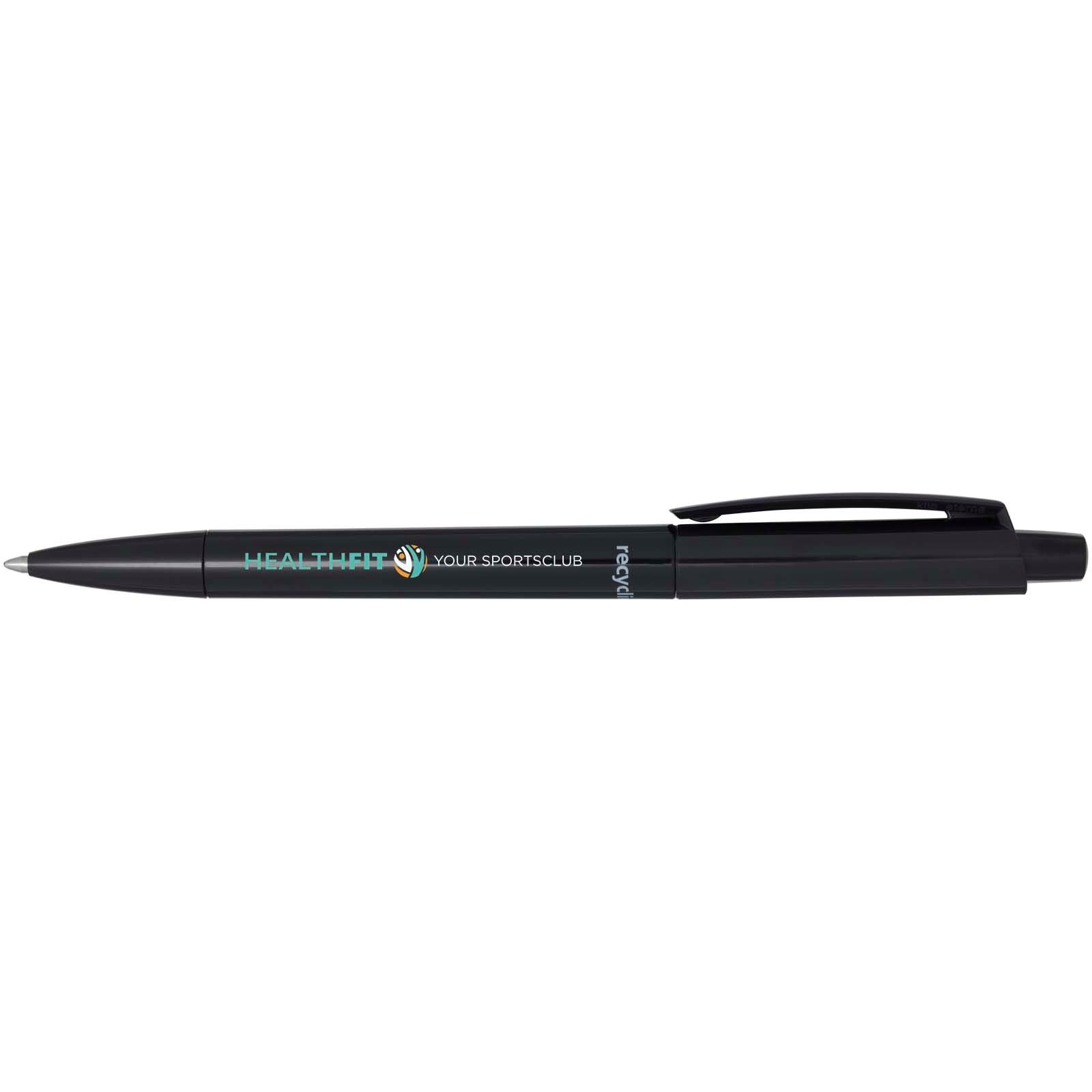 Stylo bille en plastique recyclé Martha (encre bleue) 14
