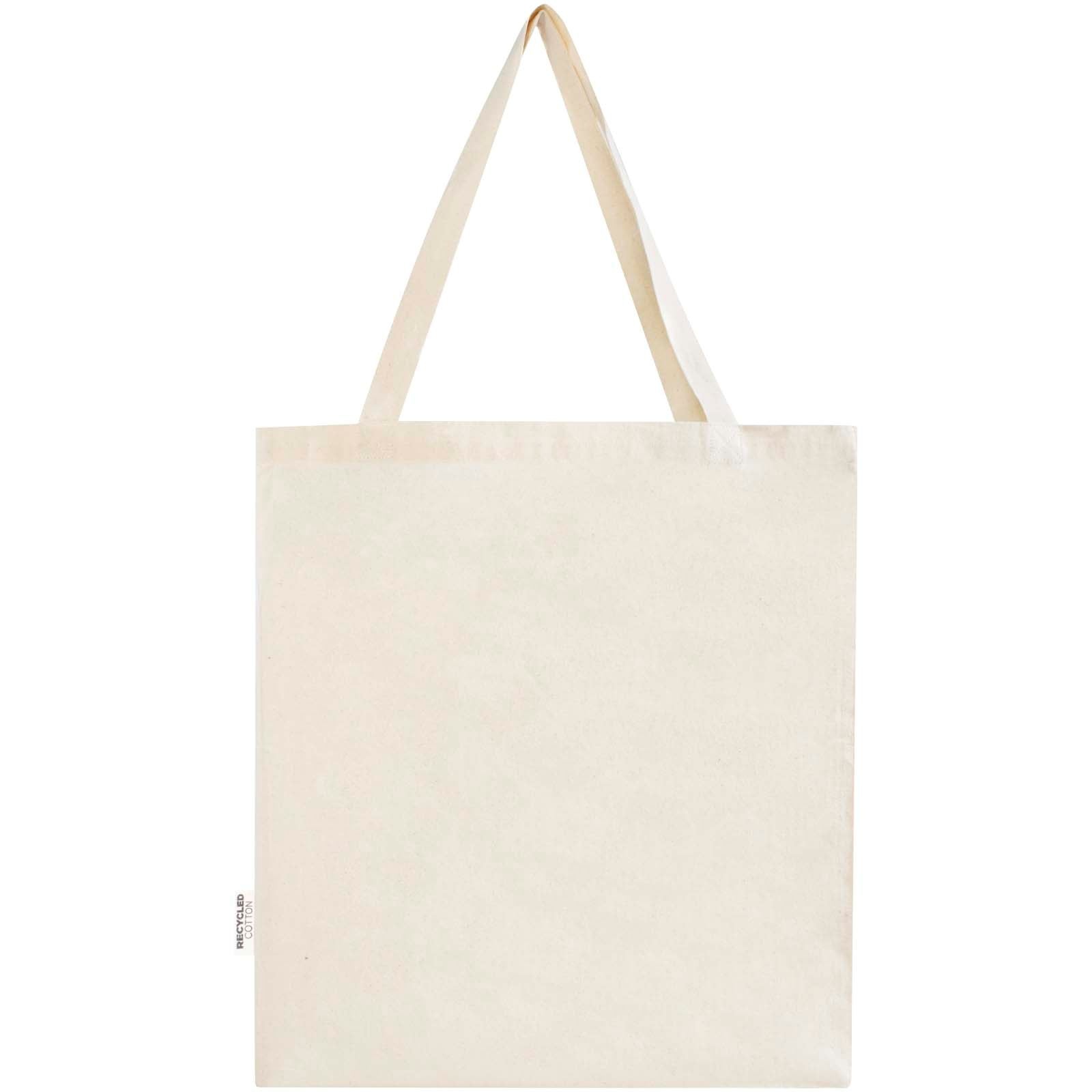 Sac shopping à soufflets Madras en coton recyclé 140 g/m² certifié GRS 12L 21