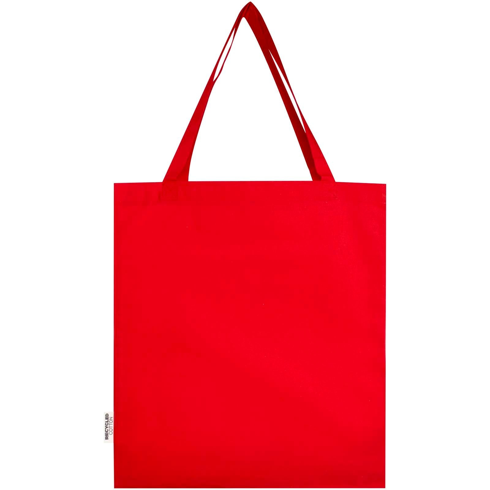 Sac shopping à soufflets Madras en coton recyclé 140 g/m² certifié GRS 12L 23