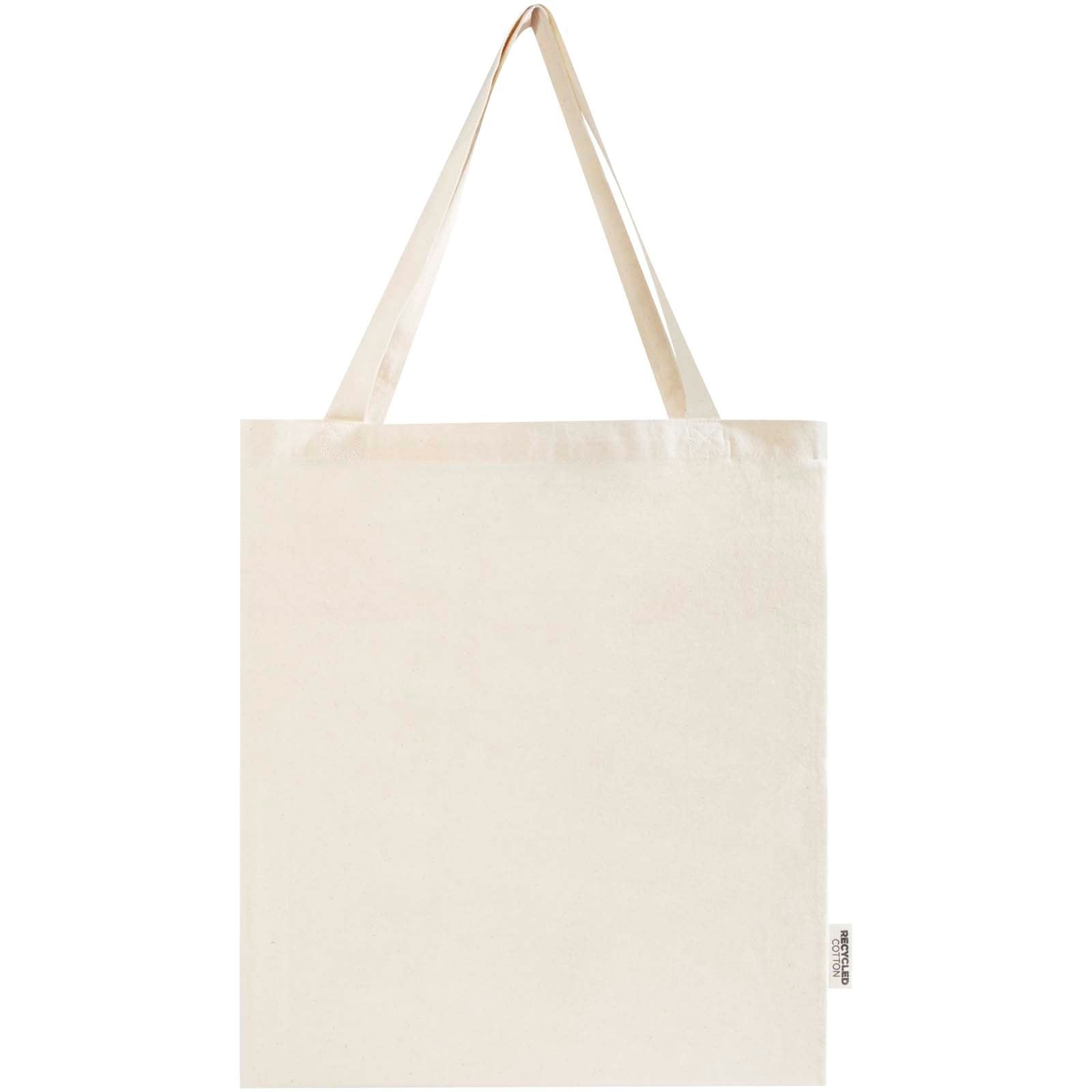 Sac shopping à soufflets Madras en coton recyclé 140 g/m² certifié GRS 12L 9