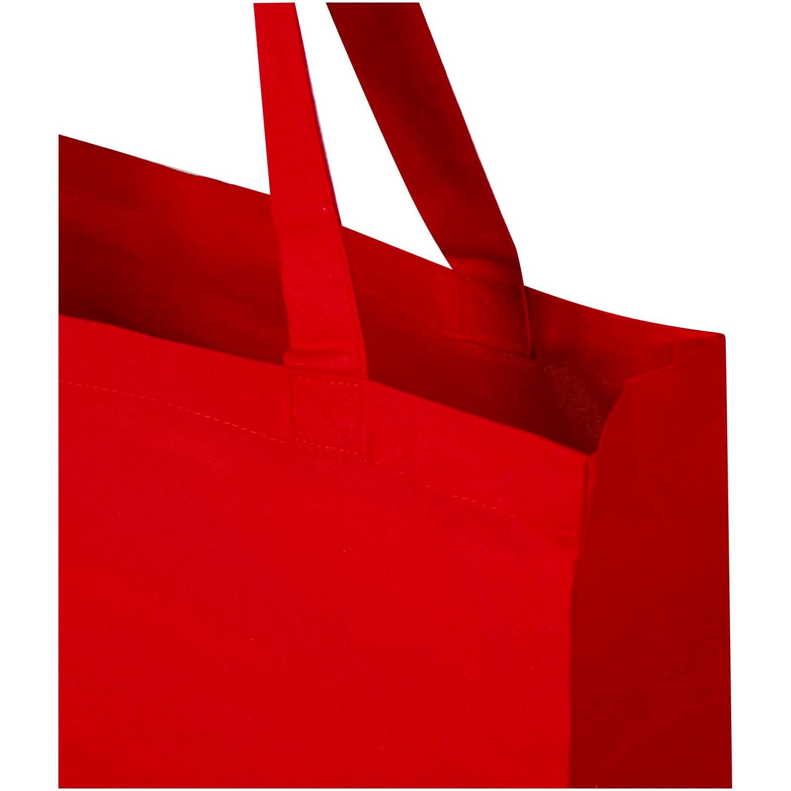 Sac shopping à soufflets Madras en coton recyclé 140 g/m² certifié GRS 12L 29