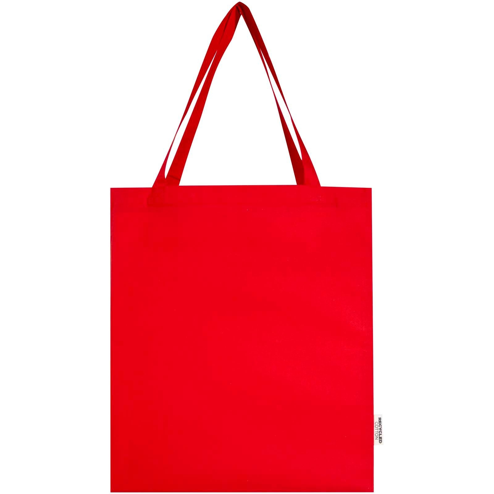Sac shopping à soufflets Madras en coton recyclé 140 g/m² certifié GRS 12L 11