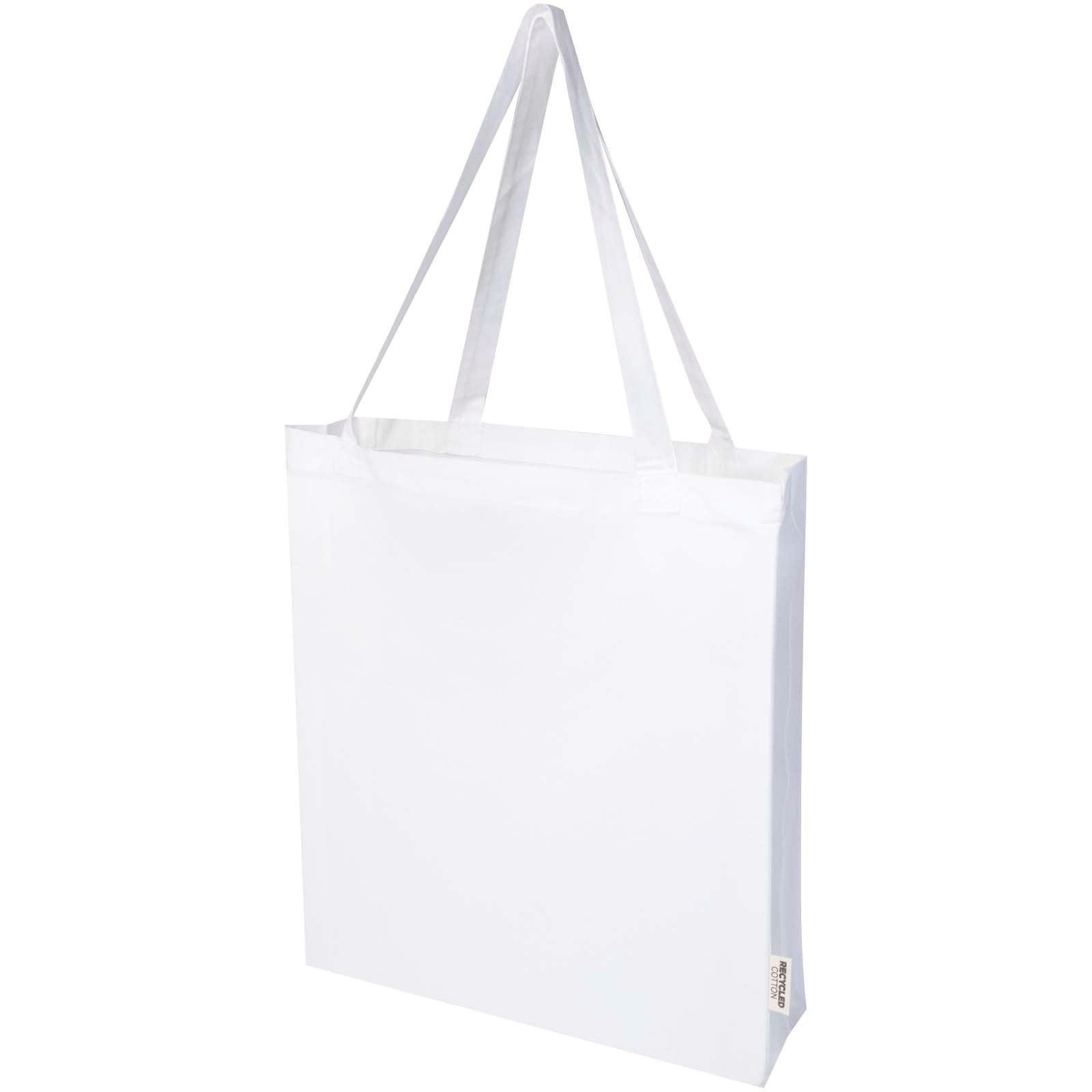 Sac shopping à soufflets Madras en coton recyclé 140 g/m² certifié GRS 12L 7