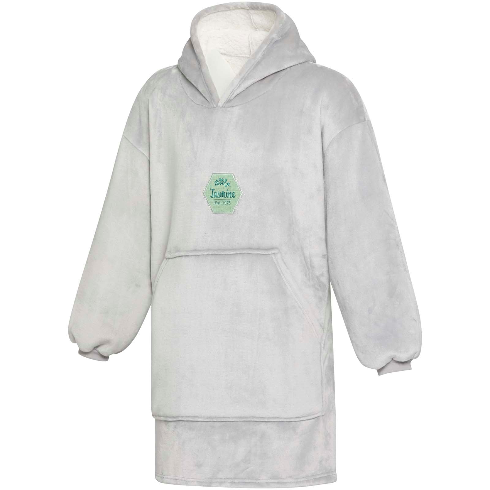 Plaid à capuche Denali certifié GRS 10