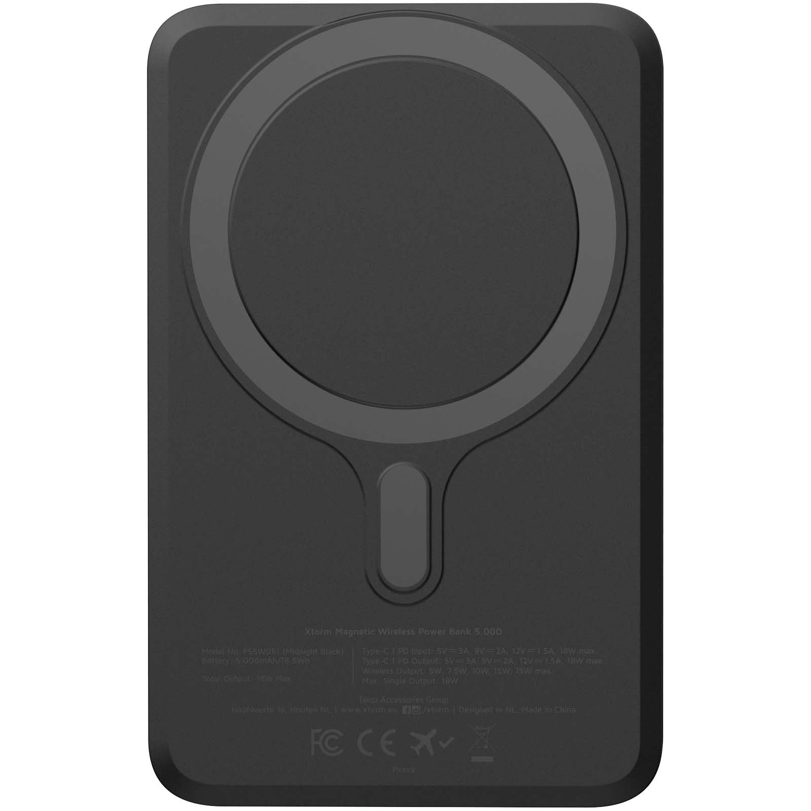 Batterie de secours sans fil magnétique Xtorm FS5W051 de 5 W et 5 000 mAh 5
