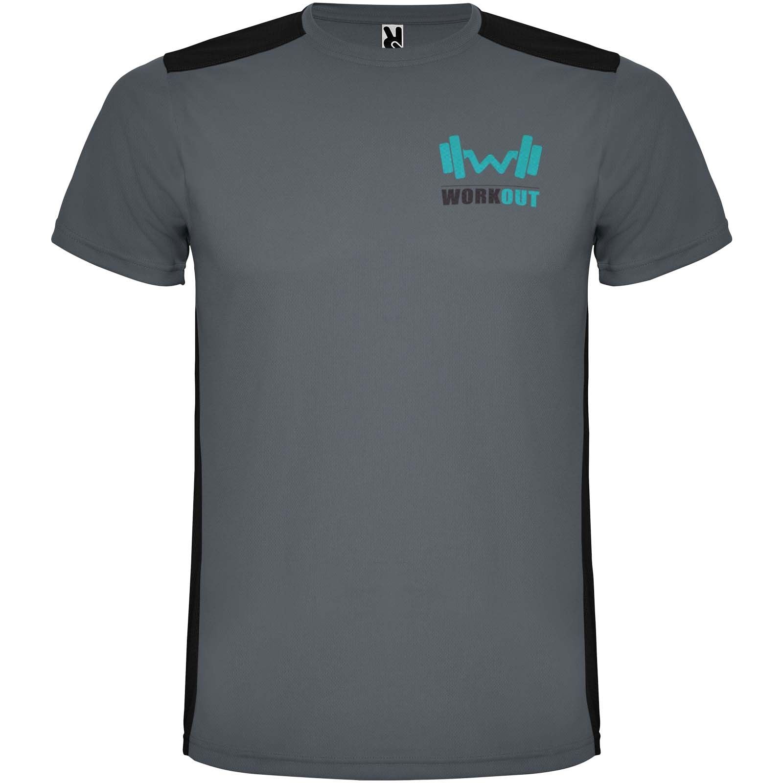 T-shirt de sport Detroit à manches courtes unisexe 10