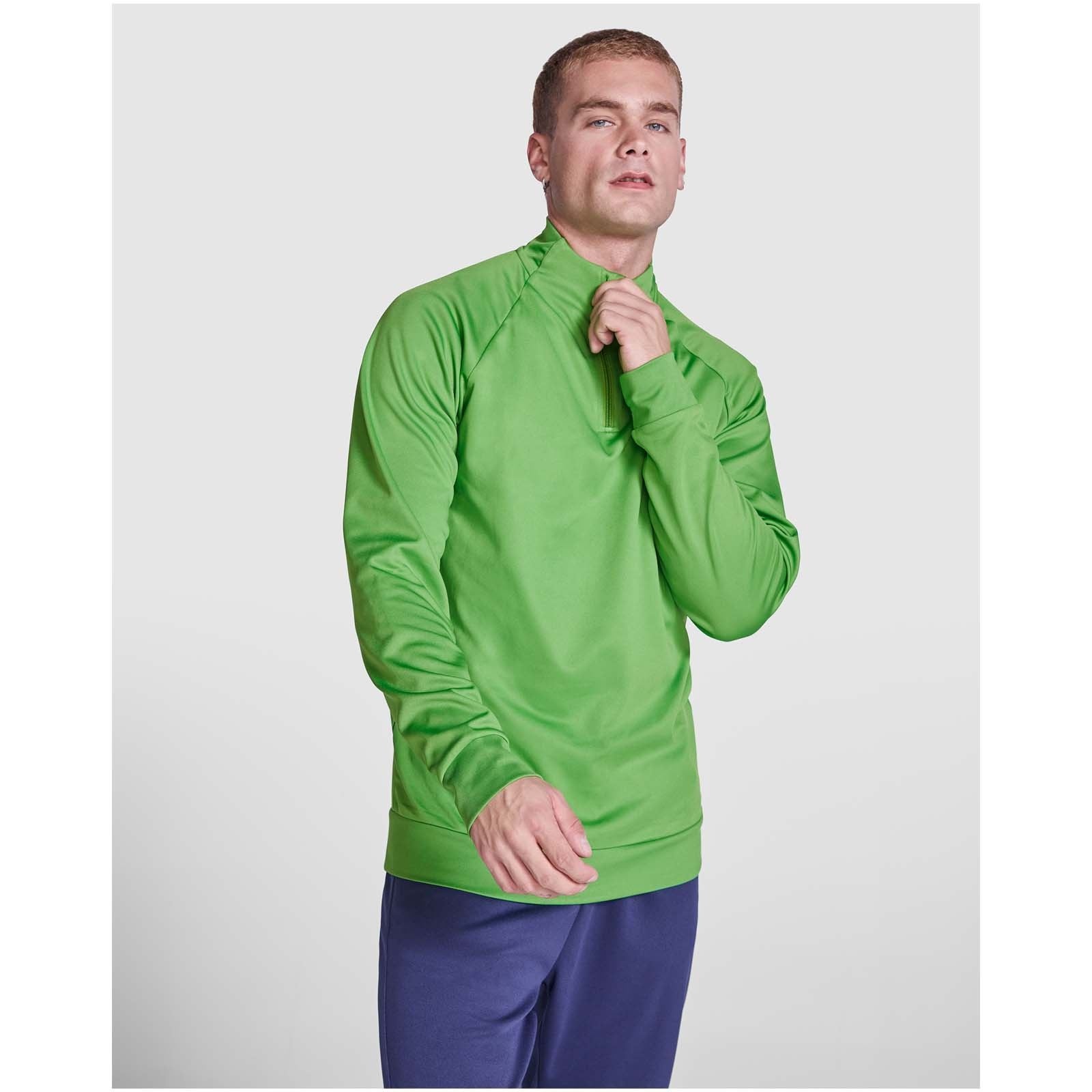 Sweatshirt Epiro à manches longues unisexe avec fermeture demi-zip 31