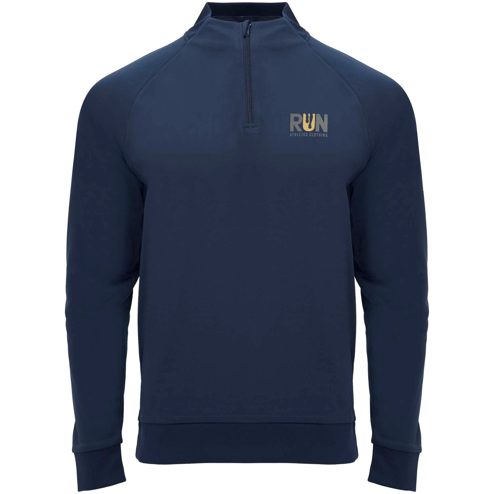 Sweatshirt Epiro à manches longues unisexe avec fermeture demi-zip 12