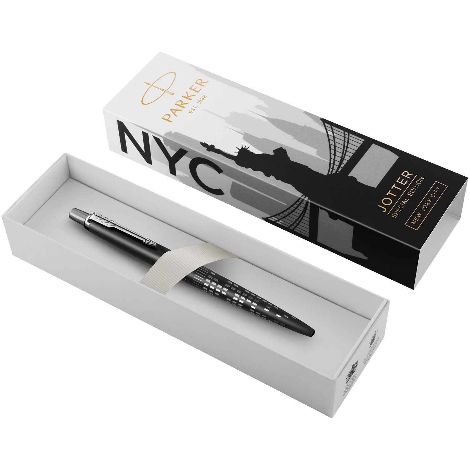 Stylo bille Parker Jotter SE Global Icons (encre bleue) 4