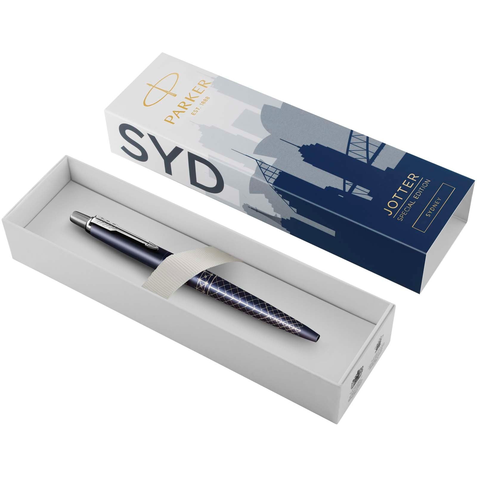 Stylo bille Parker Jotter SE Global Icons (encre bleue) 2