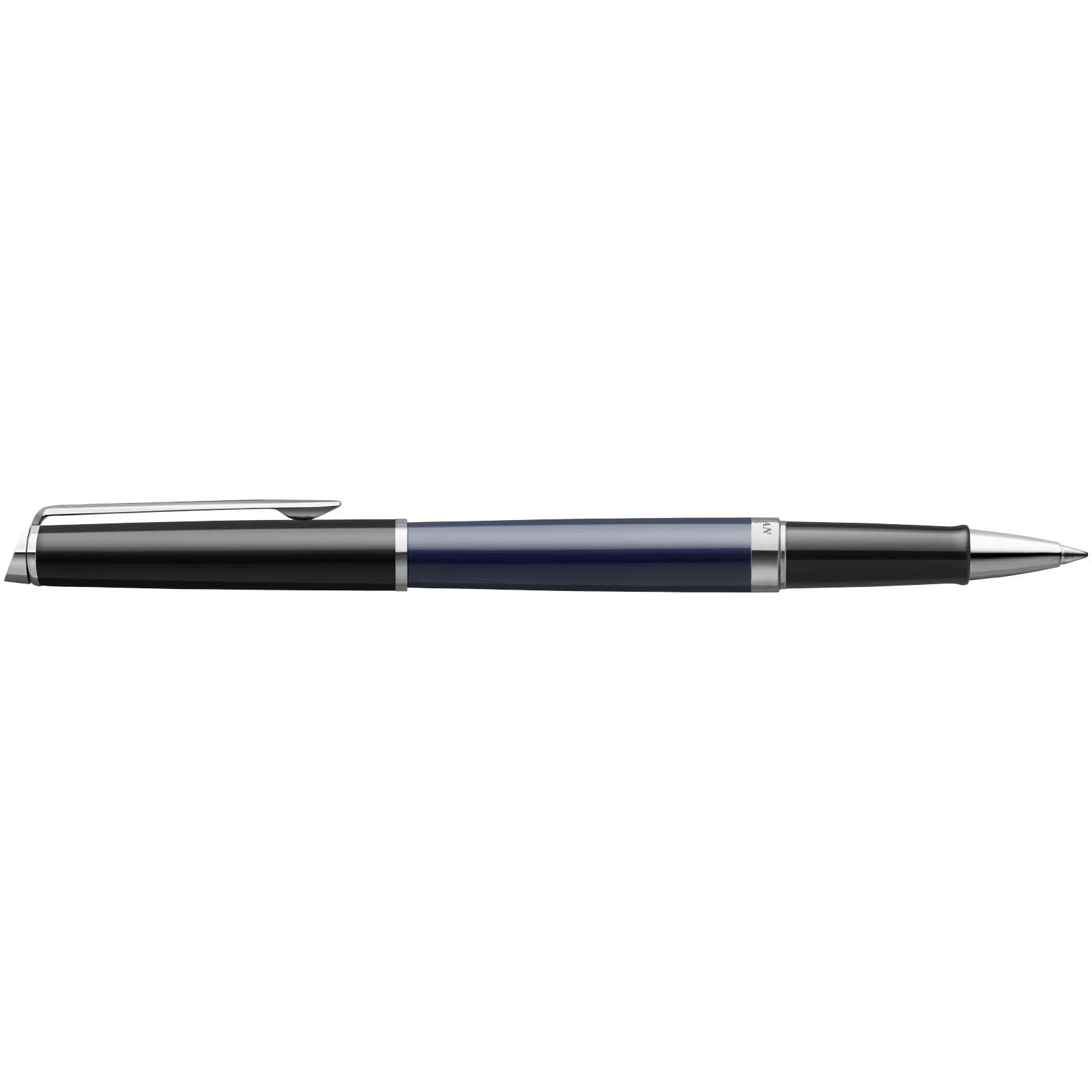 Stylo roller Waterman Hemisphere avec habillage palladium (encre noire) 4