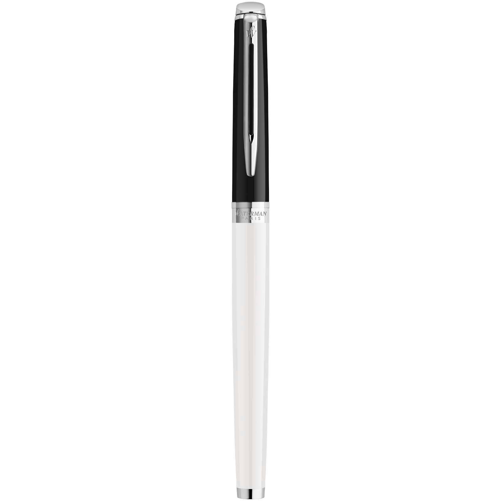 Stylo roller Waterman Hemisphere avec habillage palladium (encre noire) 11