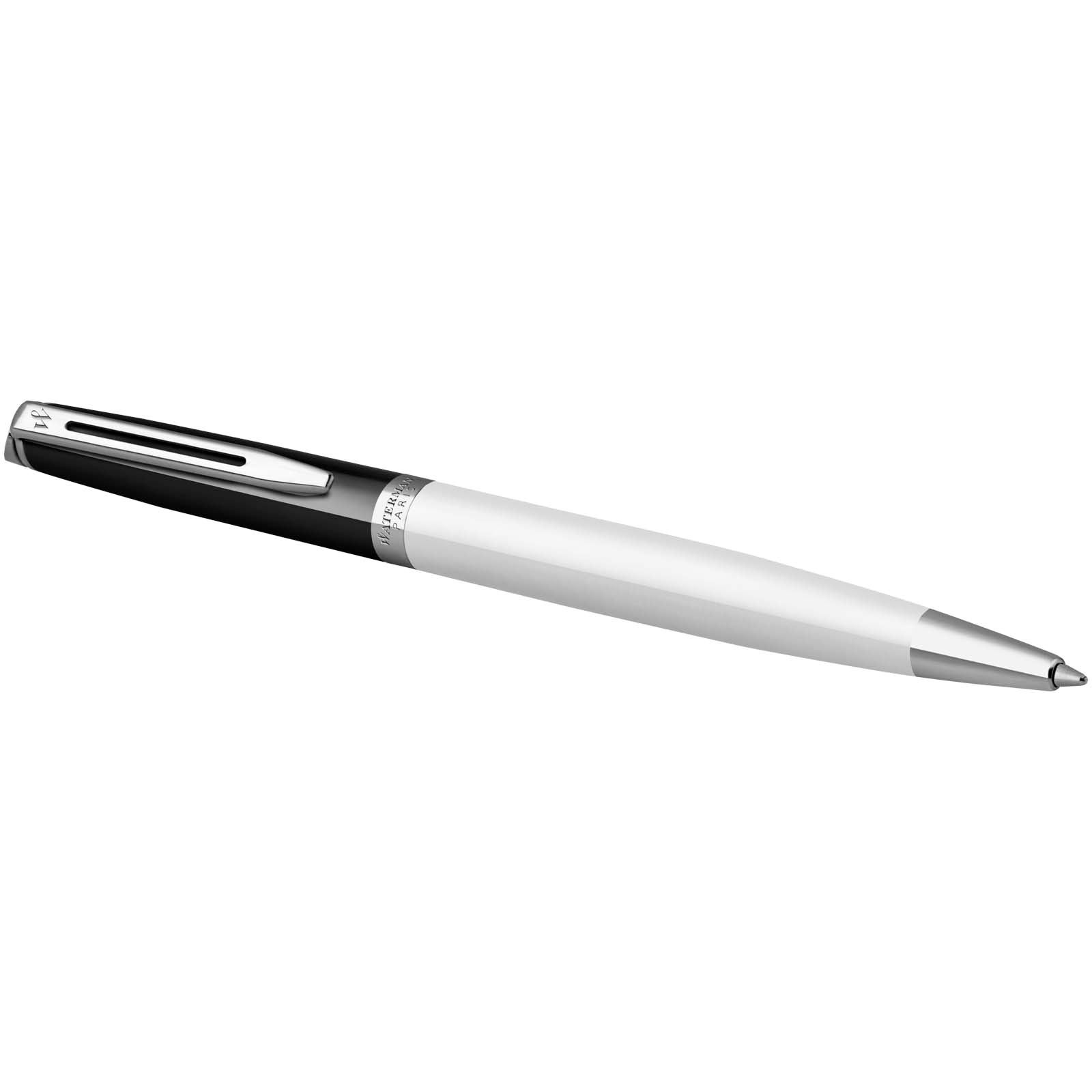 Stylo roller Waterman Hemisphere avec habillage palladium (encre bleue) 9
