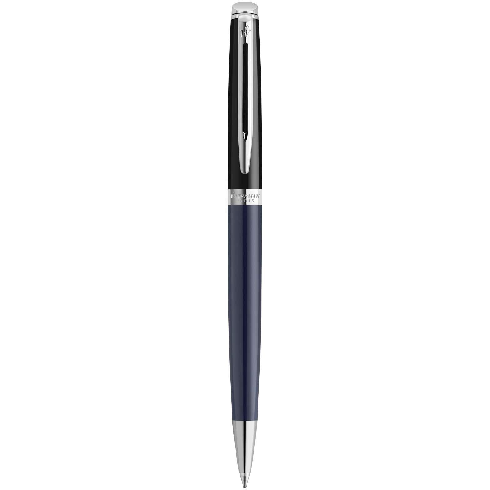 Stylo roller Waterman Hemisphere avec habillage palladium (encre bleue)
