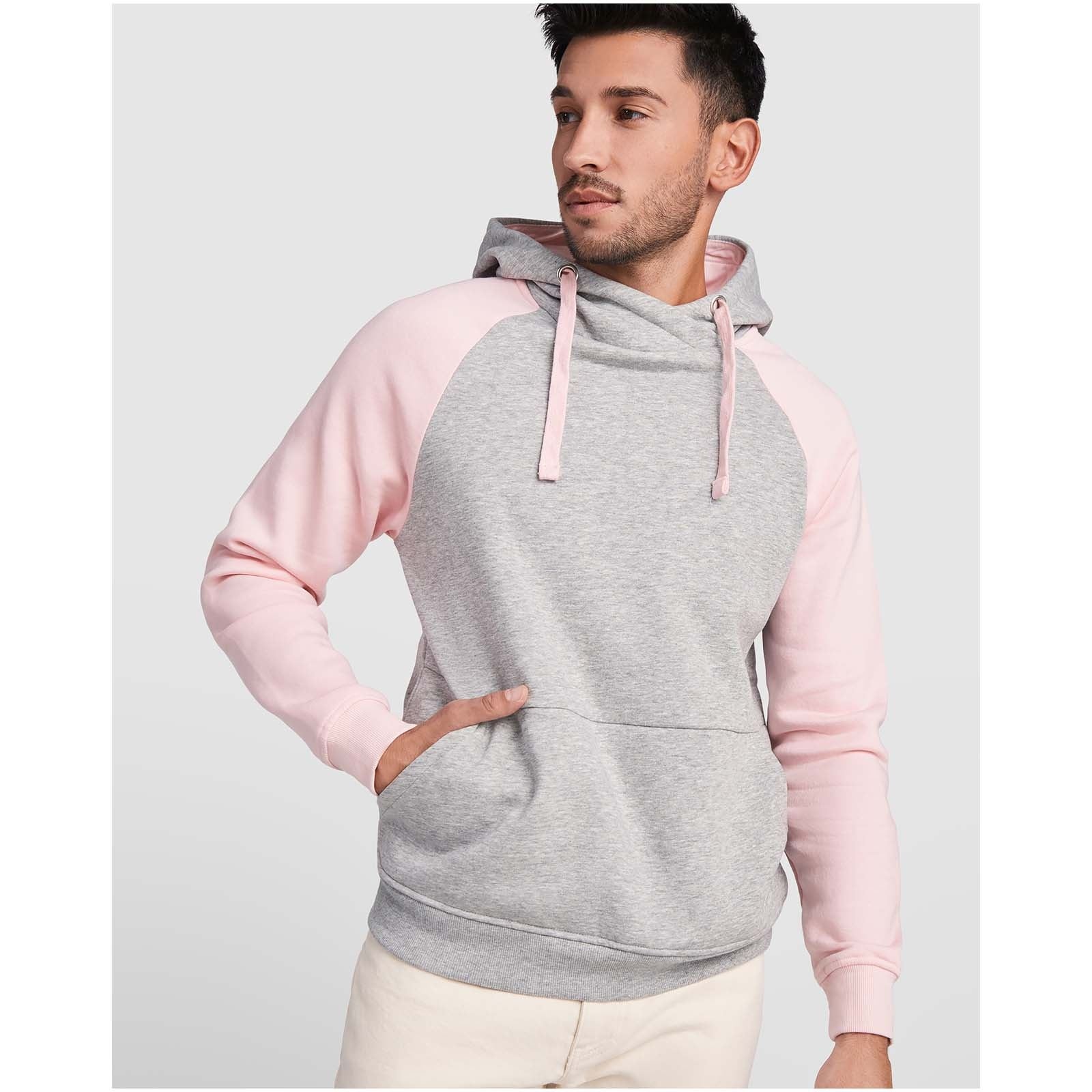 Sweat à capuche Badet unisexe bicolore 32