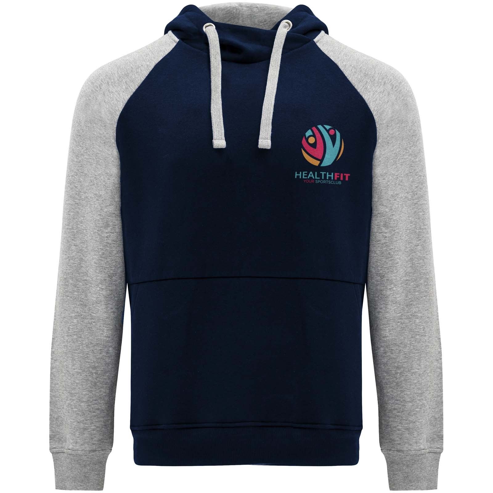Sweat à capuche Badet unisexe bicolore 19