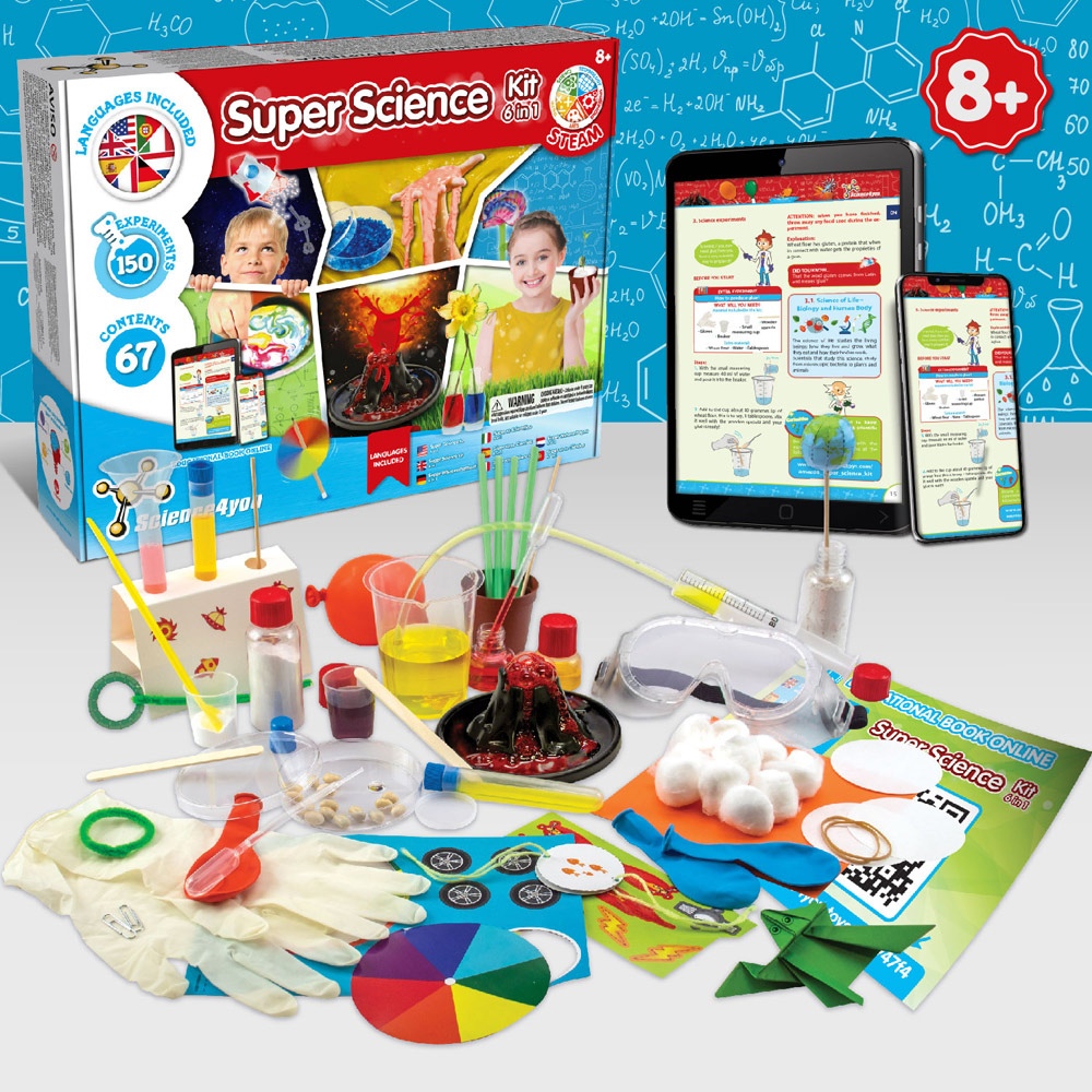 6 in 1 Super Science Kit I. Jouet éducatif pour enfants 5