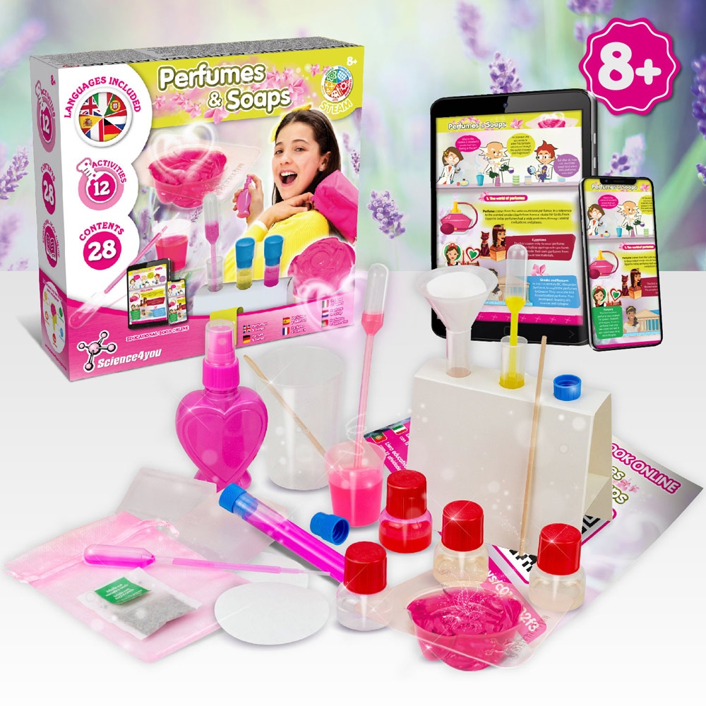 Perfume &amp; Soap Factory Kit I. Jeu éducatif pour enfants 4