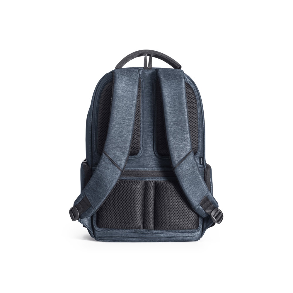 RE-BOSTON. Sac à dos pour ordinateur portable en nylon recyclé 2Tone résistant à l'eau avec compartiment 210D 9