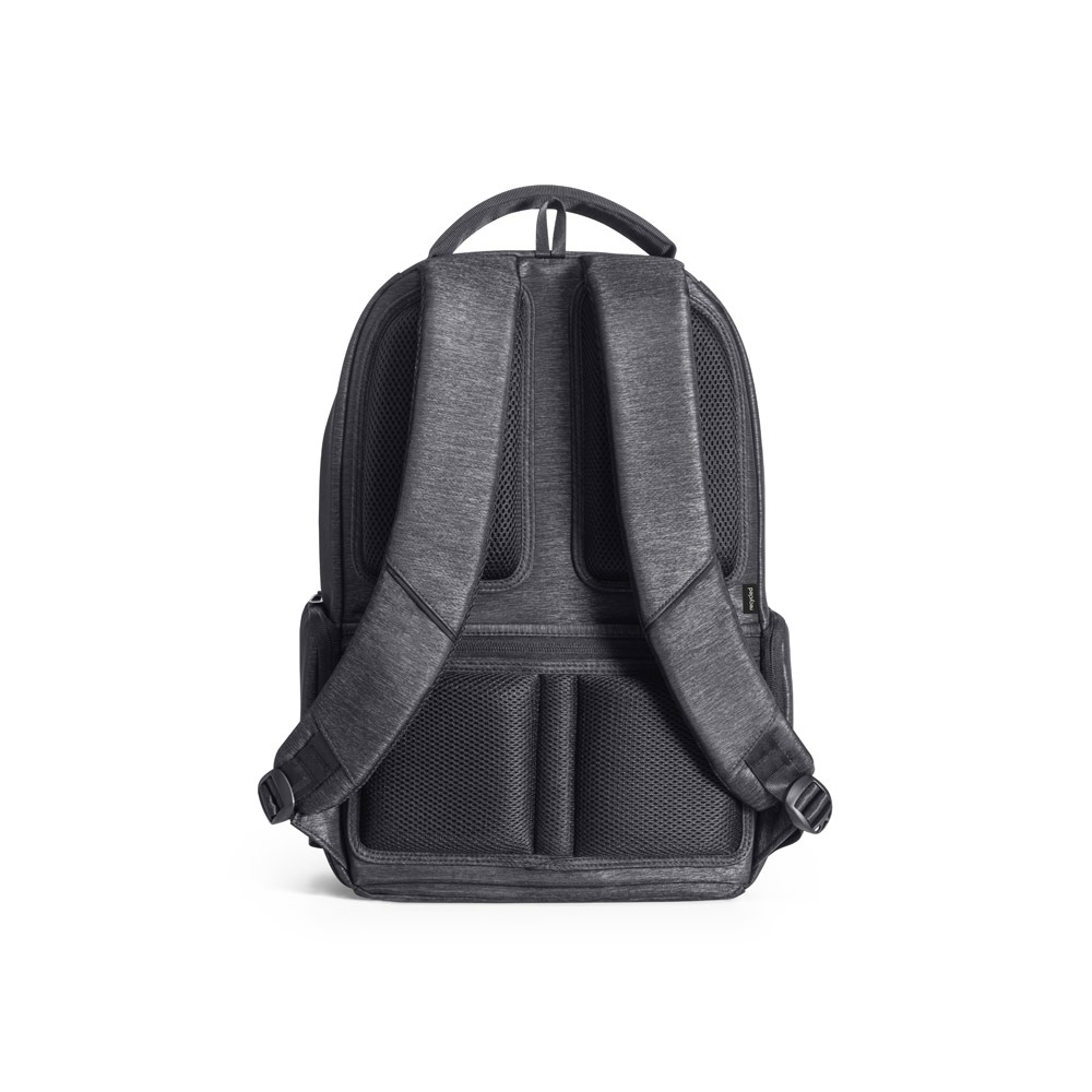 RE-BOSTON. Sac à dos pour ordinateur portable en nylon recyclé 2Tone résistant à l'eau avec compartiment 210D 12