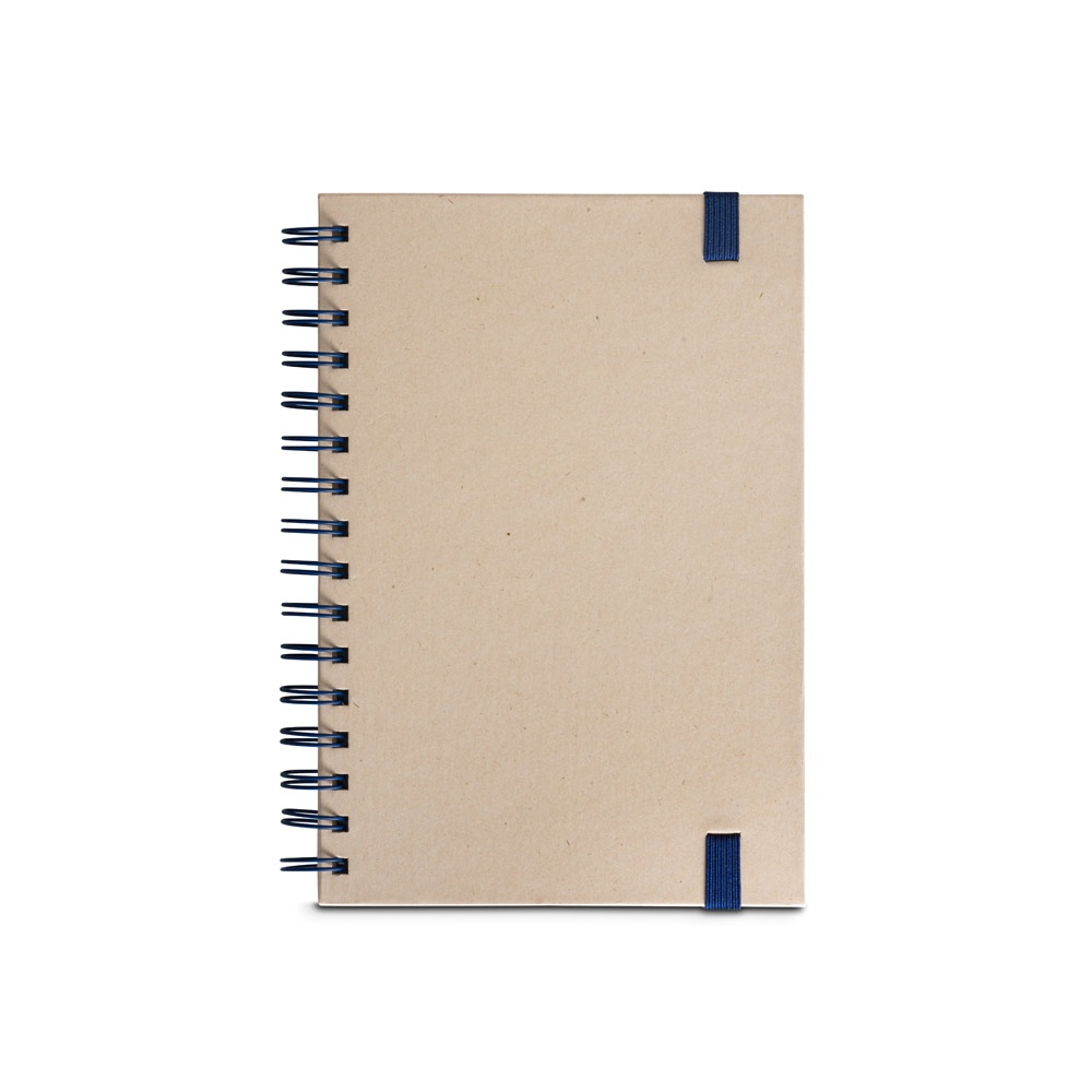 PROUST. Cahier A5 à spirales, couverture rigide, en papier de canne à sucre (80% canne à sucre) avec pages unies 6