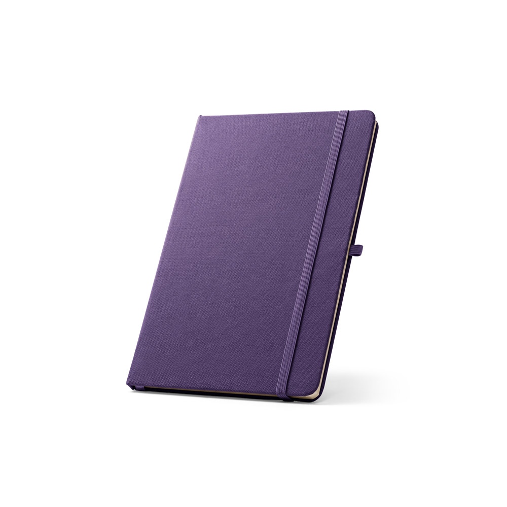 ANNE. Cahier A5 en polyester recyclé (100% rPET) avec pages lignées 13