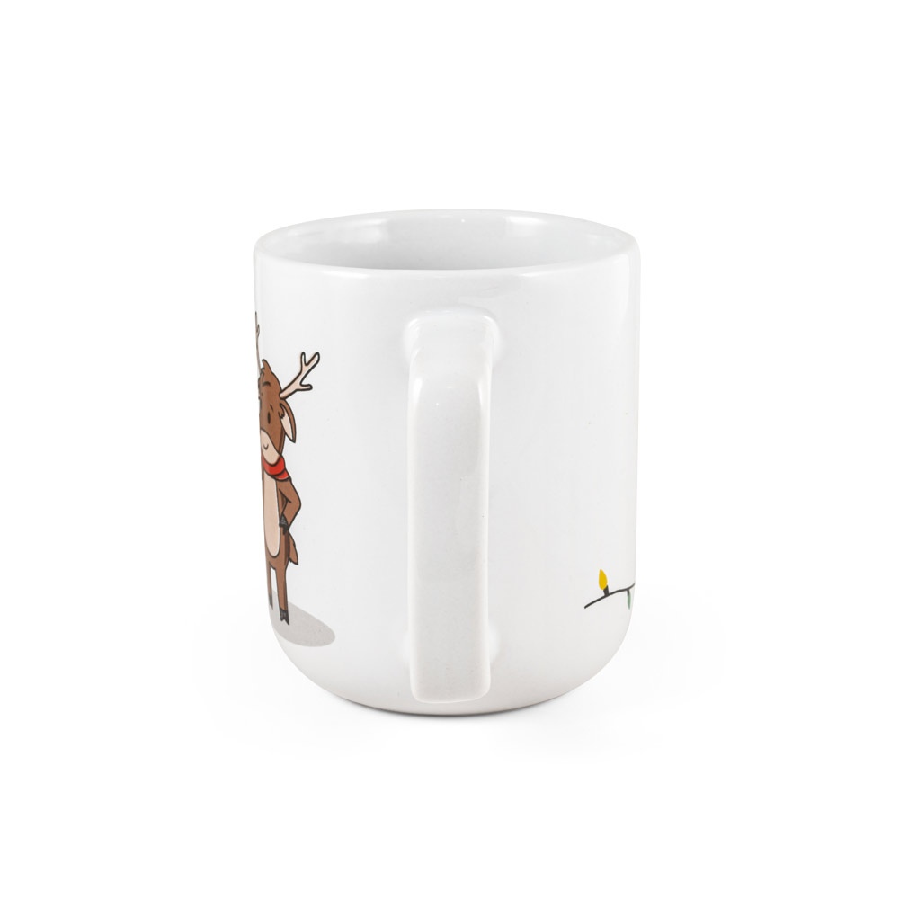 REINDEER. Tasse avec impression de Noël 330 mL 6