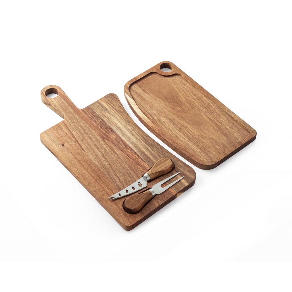 CAPER. Planche en bois d'acacia 7