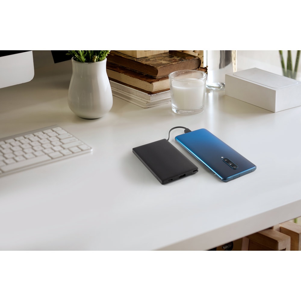 WIGNER. Batterie nomade 4 000 mAh en ABS recyclé (100 % rABS) 5